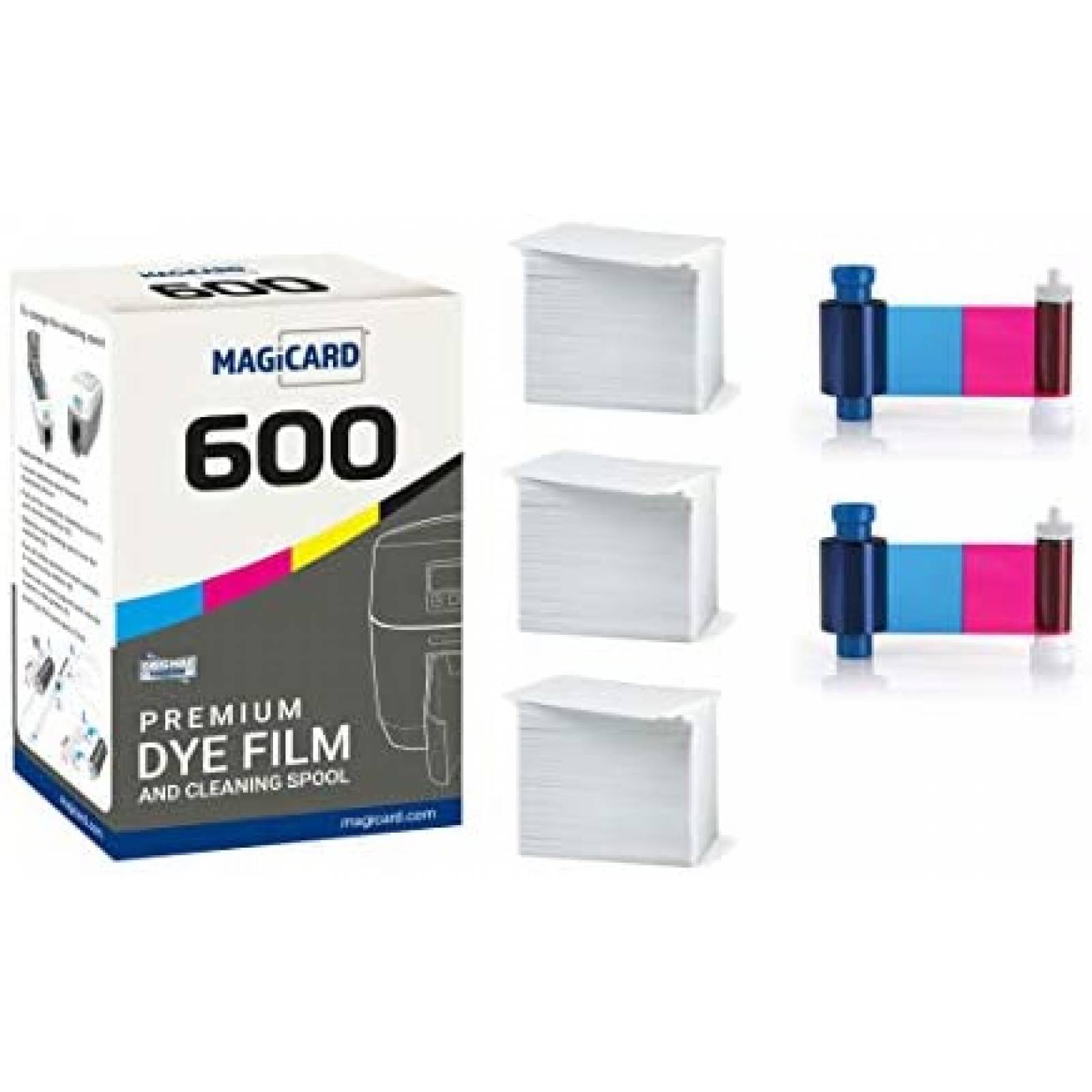 Impresora Magicard 600 Incluye 2 Cinta Color 600 Impresiones