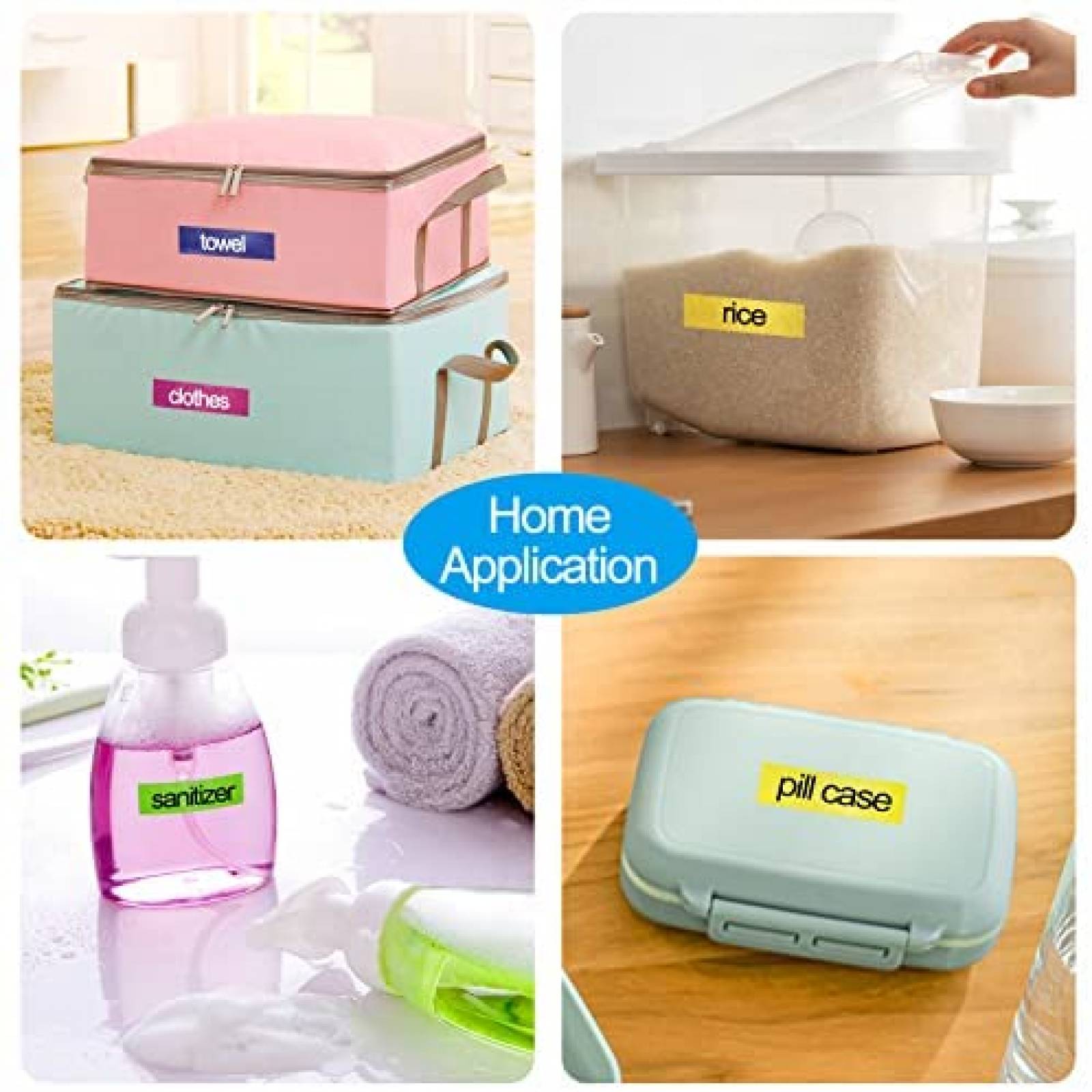 Cinta Etiquetas Lonitul D1-COLOR-6P 12mm Compatible -Negro