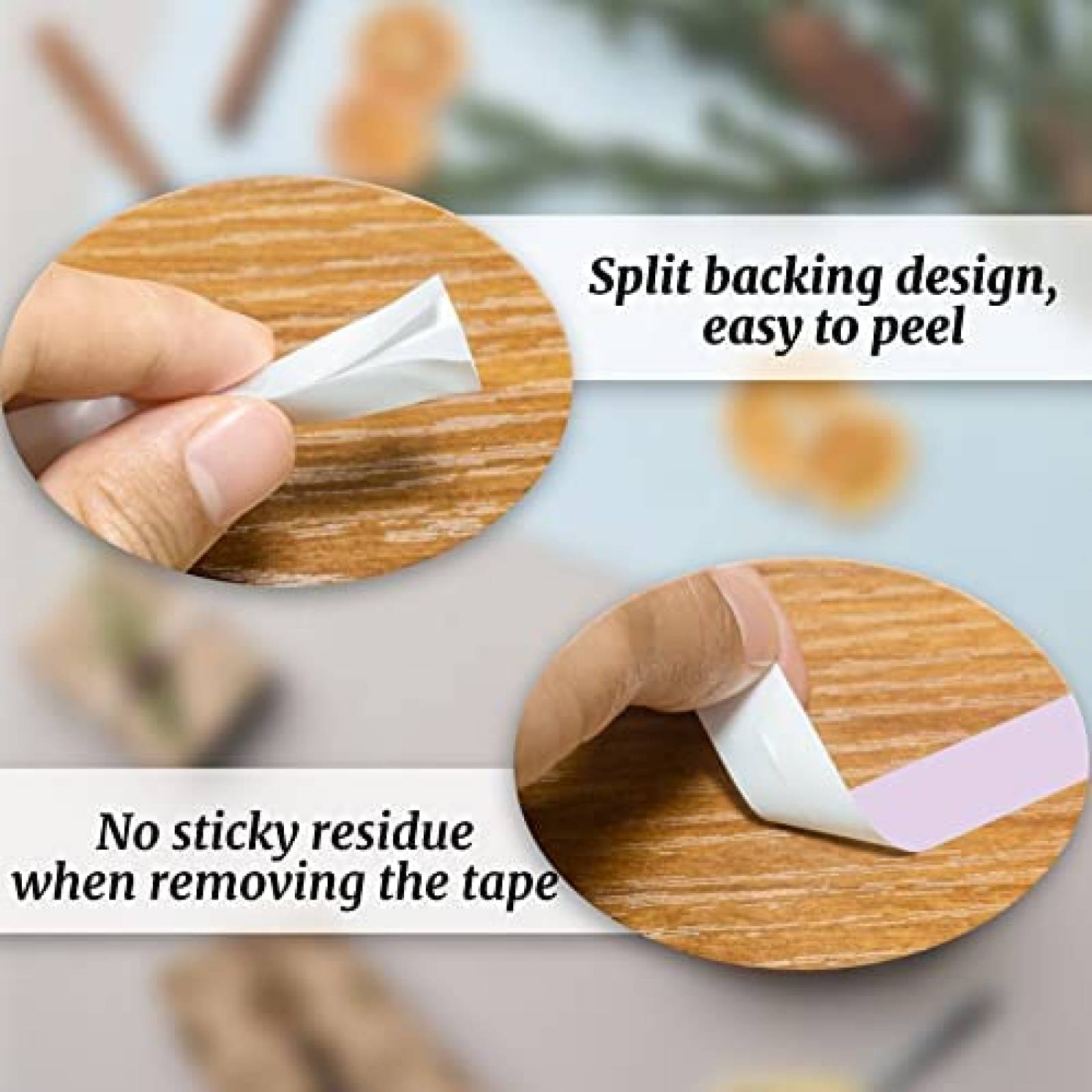 Topcolor - Paquete De 8 Cintas Lainadas Blancas De 18 De 0.75