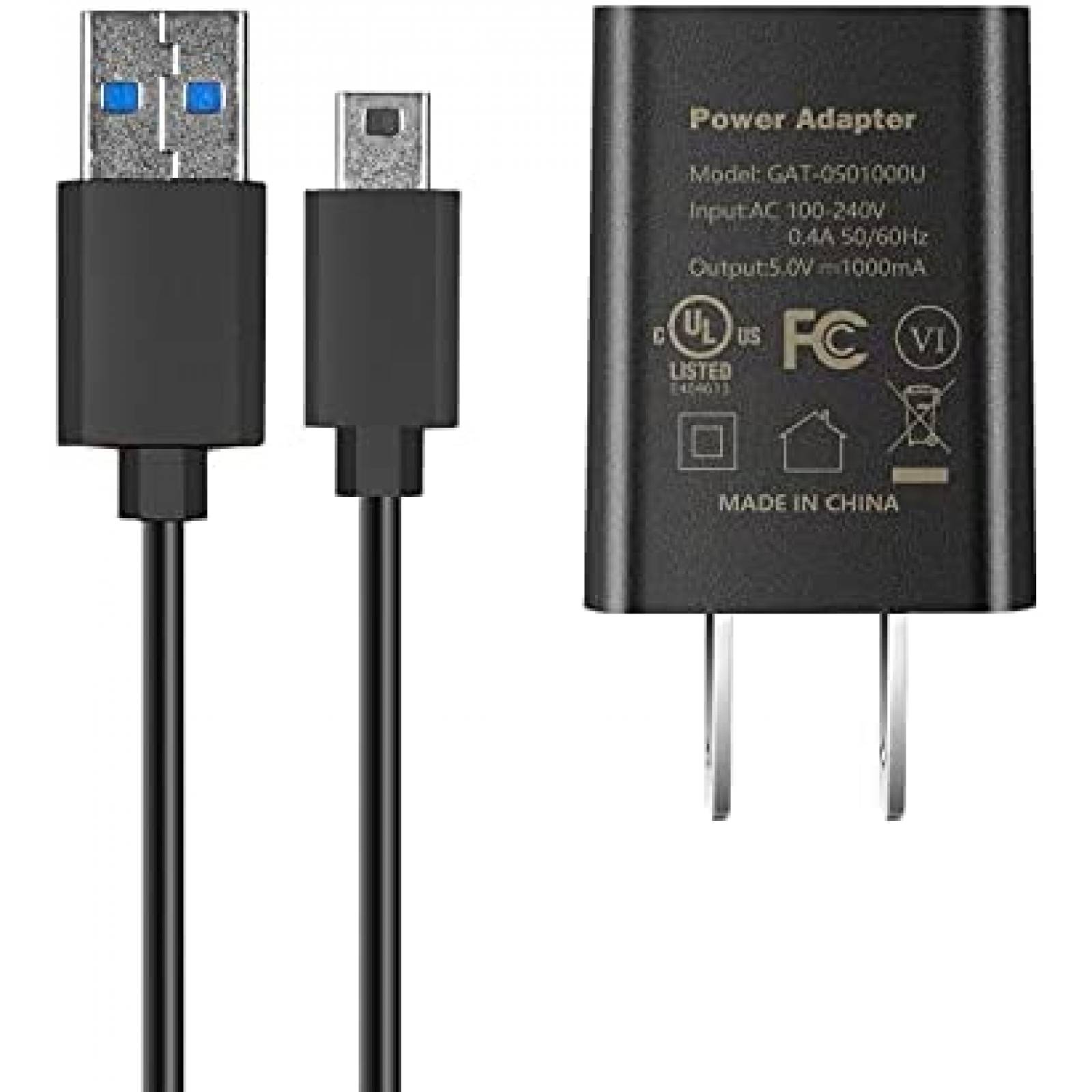 Adaptador de cargador WGHWQ para Texas Instruments -Negro