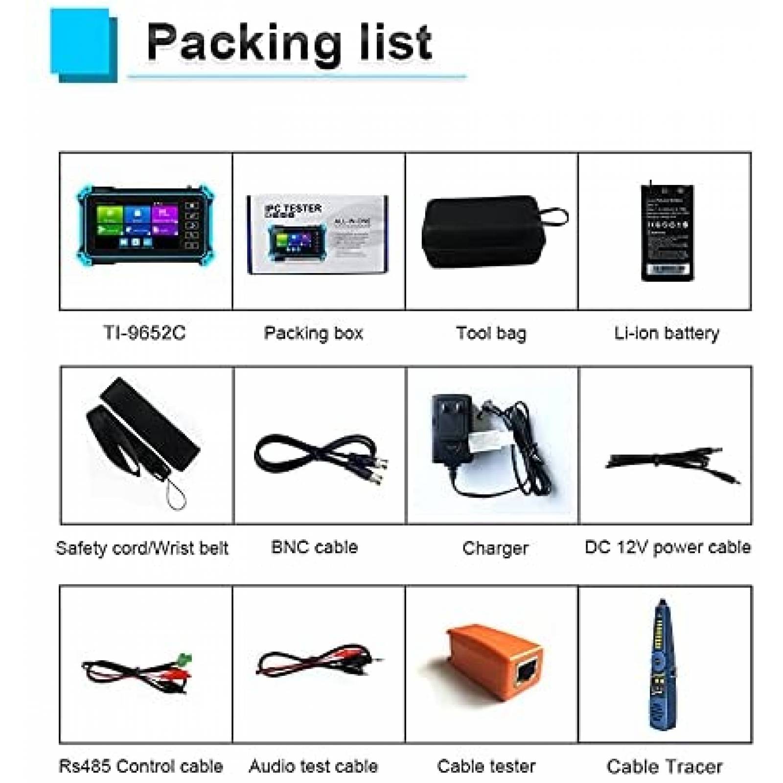 Pantalla de Monitoreo para Camara de Vigilancia PEGATISAN 5"