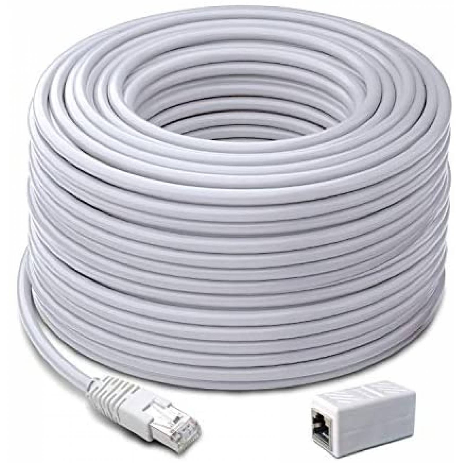 Cable Swann SWNHD-60 Cat5 Para Camara PoE 200ft -Blanco