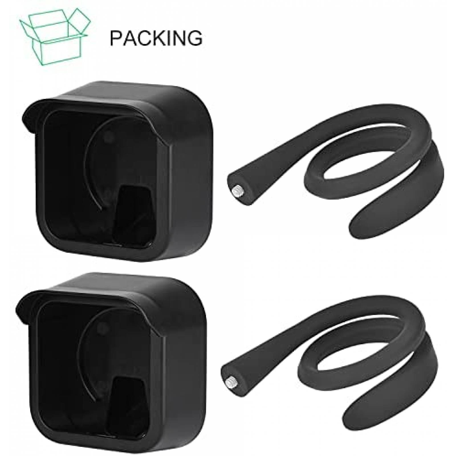 Carcasa para camaras de seguridad ALERTCAM 2 pzs flexible