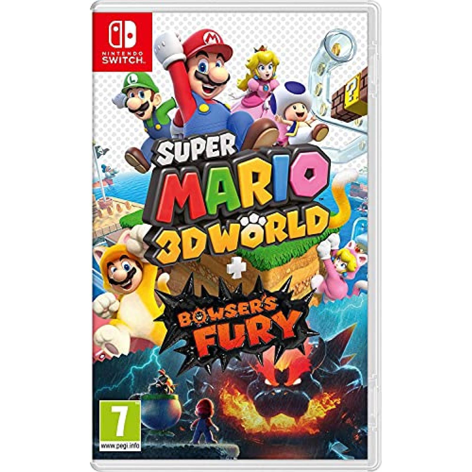 Juego Nintendo Switch Super Mario 3D World+Bowser's Fury