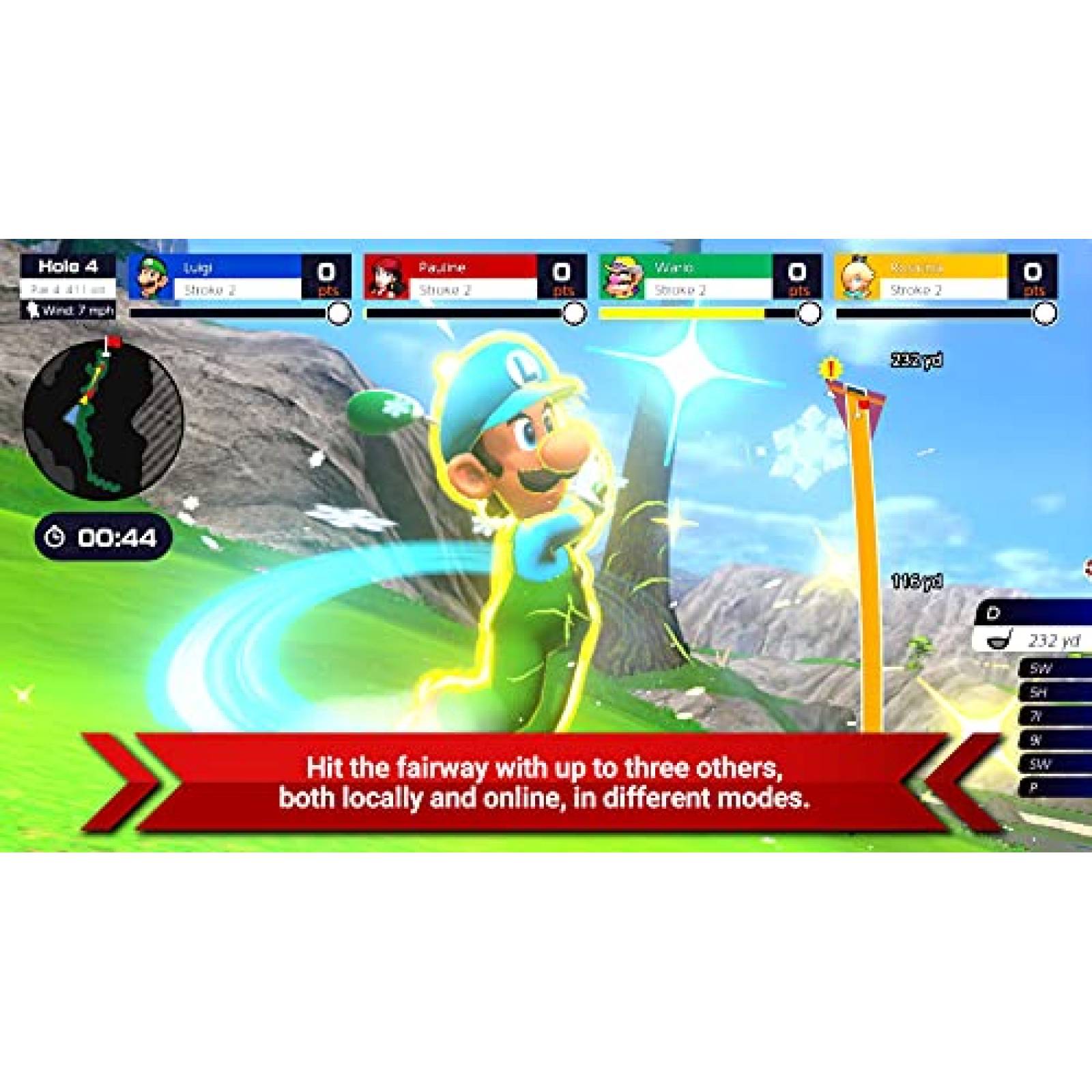 Videojuego Nintendo Mario Golf: Super Rush para switch