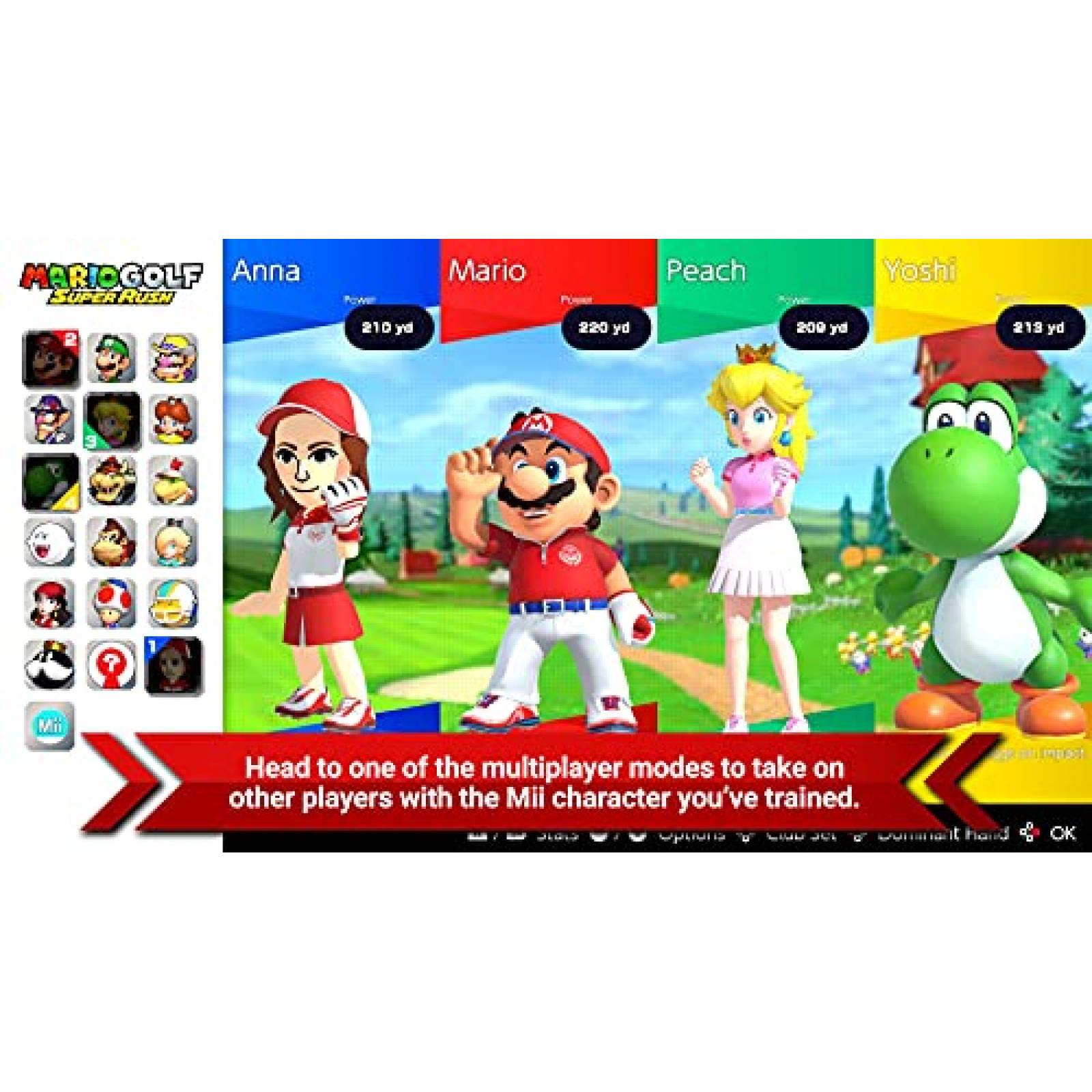Videojuego Nintendo Mario Golf: Super Rush para switch