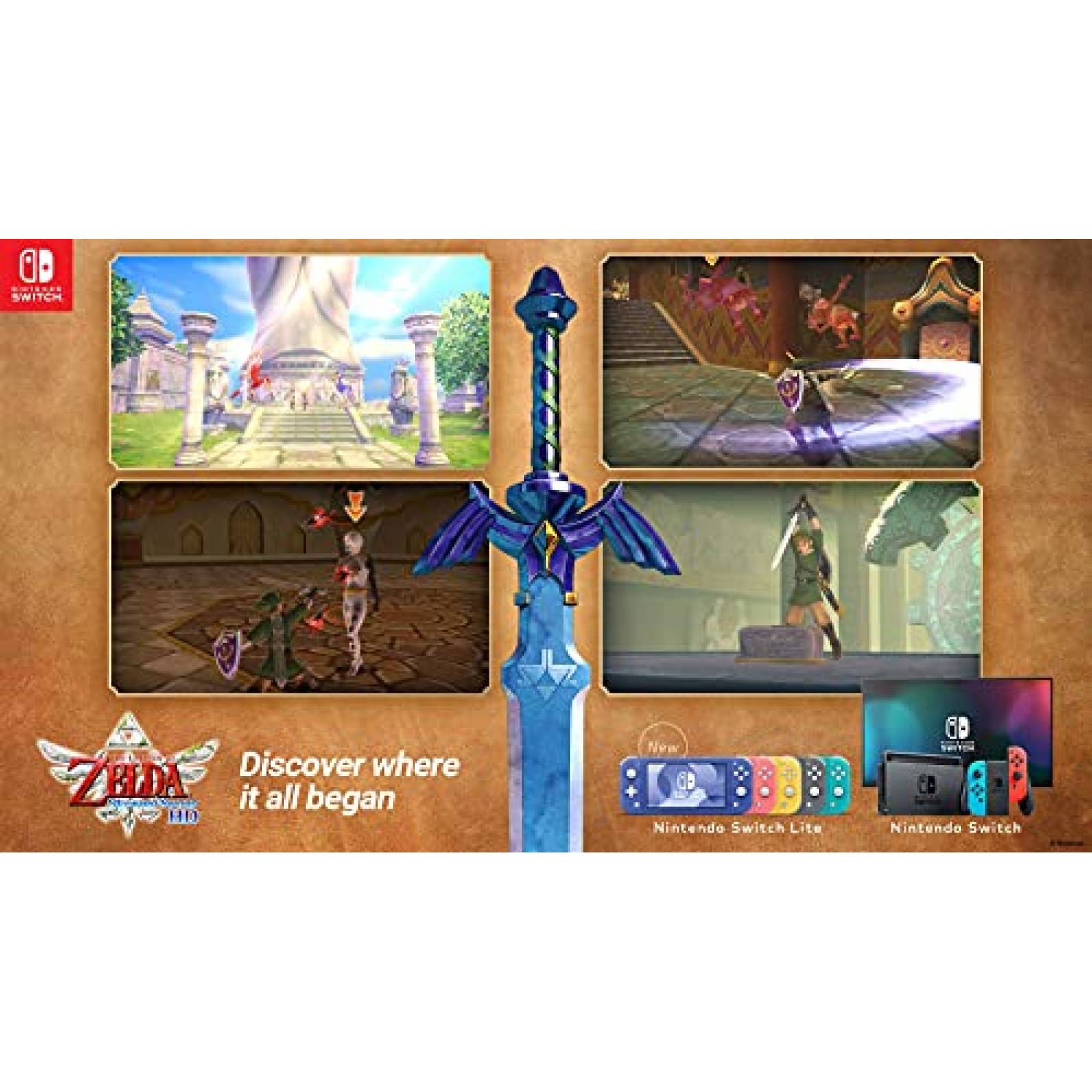 Videojuego Nintendo The Legend Of Zelda: skyward Sword