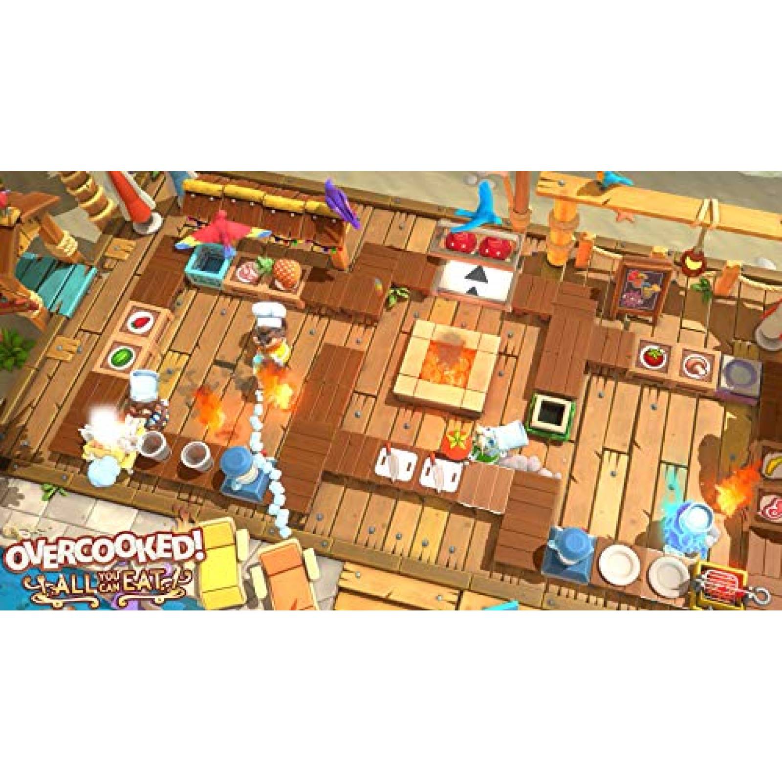 Videojuego Overcooked! para Nintendo Switch -Multicolor