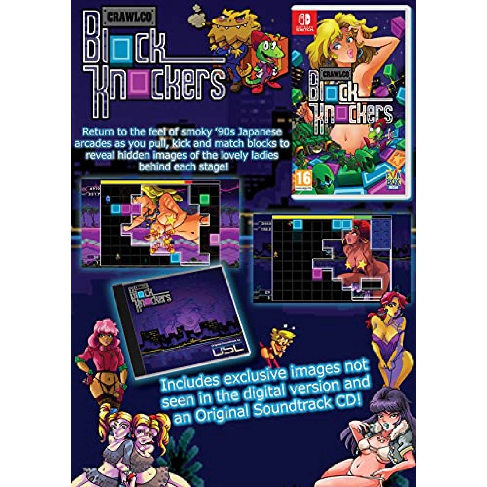 Videojuego Switch Funbox Media Crawlco Block Knockers