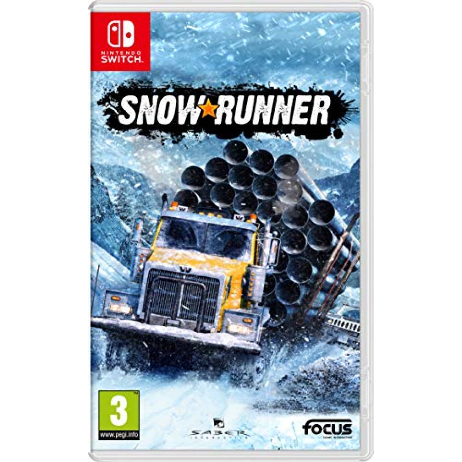 Videojuego Maximum Games Snowrunner para Switch -Rojo