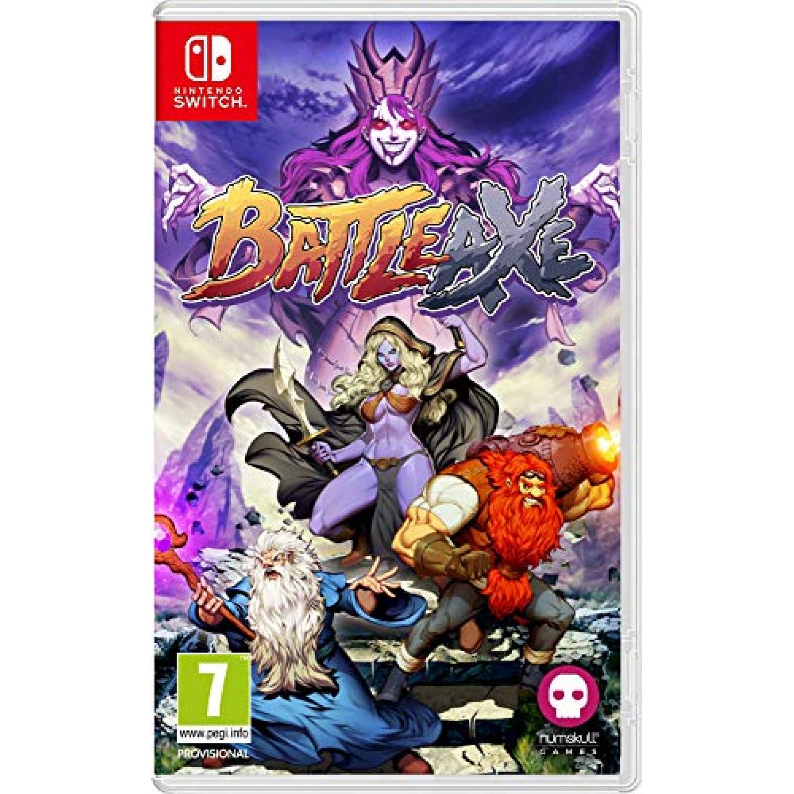 Videojuego Numskull Games Battle Axe Nintendo Switch -Morado