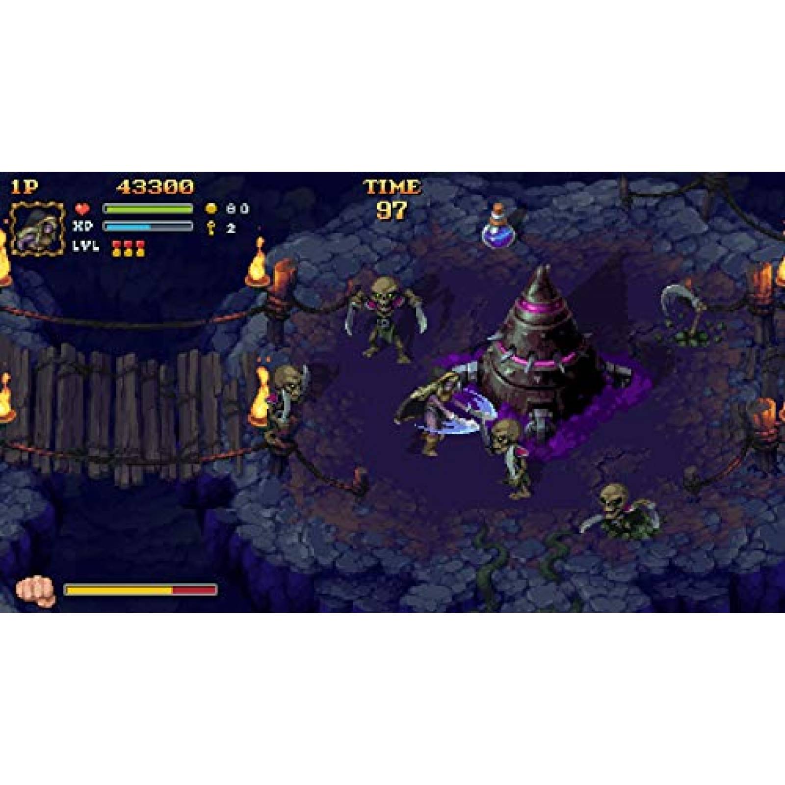 Videojuego Numskull Games Battle Axe Nintendo Switch -Morado