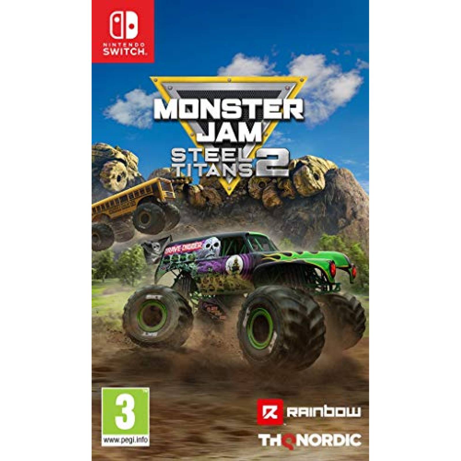 Videojuego para Switch THQ Monster Jam Steel Titans 2