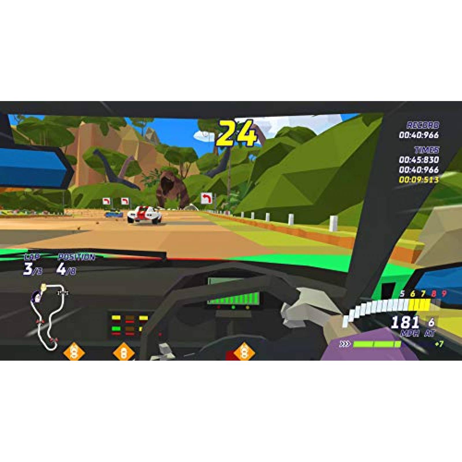Videojuegos Curve Digital Hotshot Racing Nintendo Switch