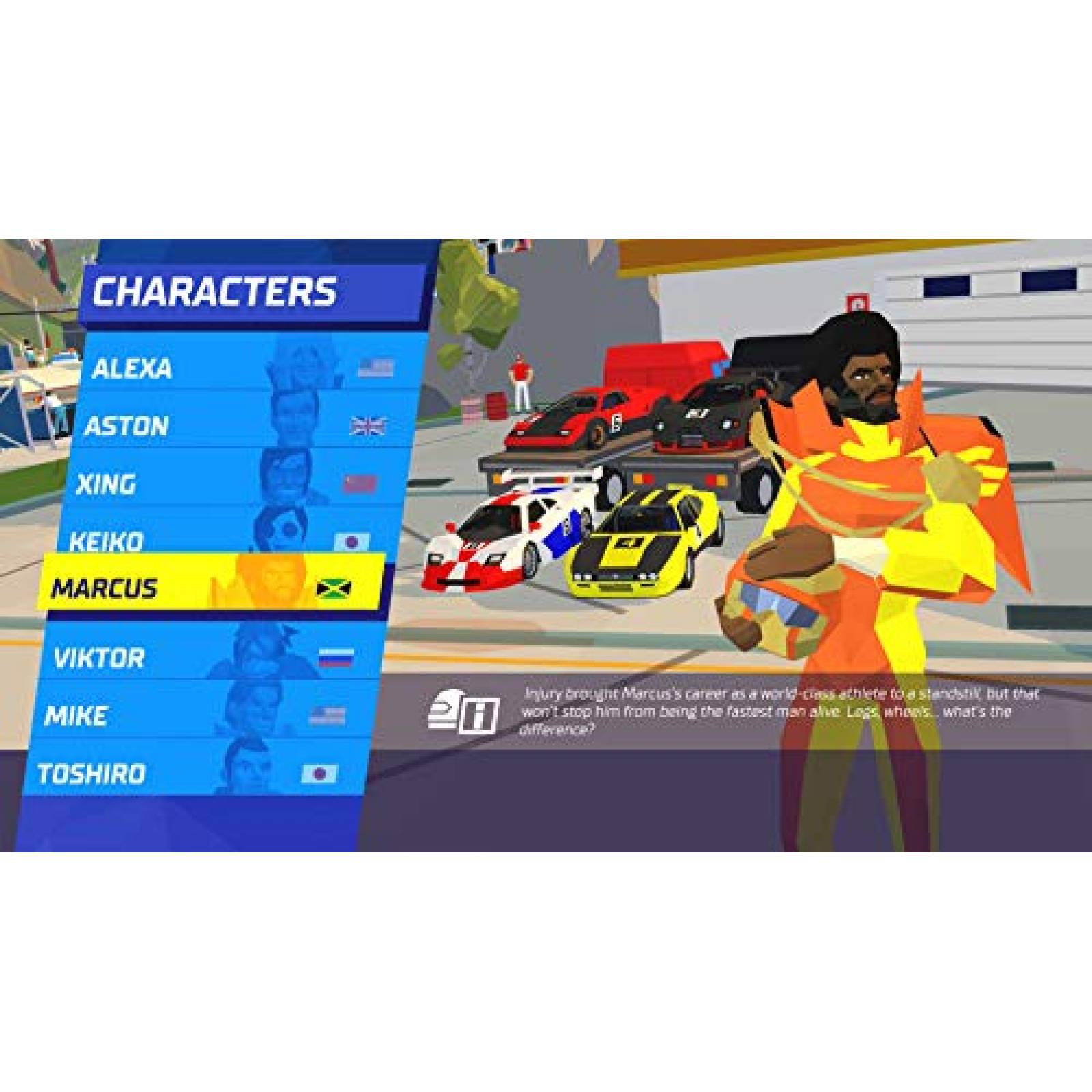 Videojuegos Curve Digital Hotshot Racing Nintendo Switch