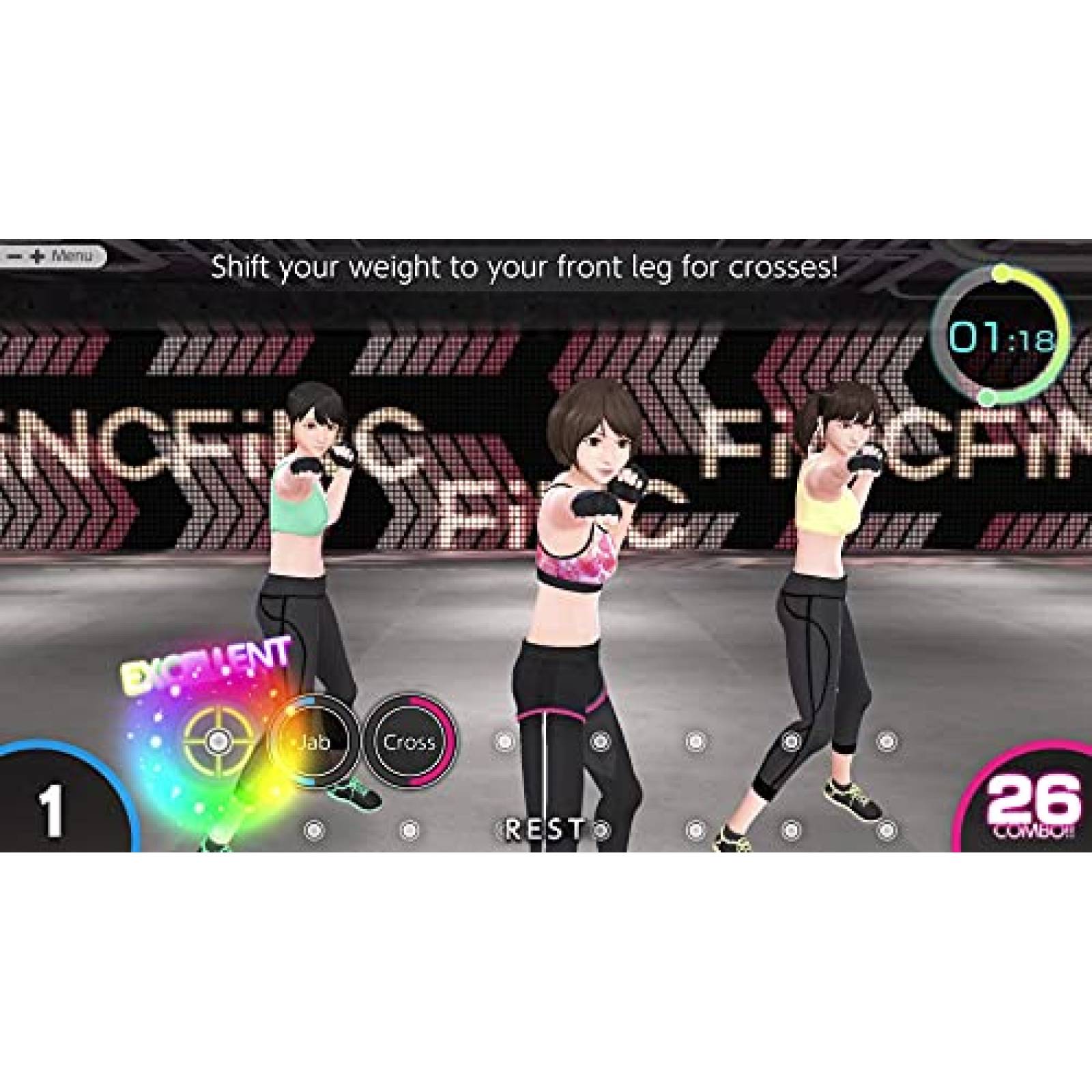 Videojuego Xseed Knockout Home Fitness para Switch -Blanco