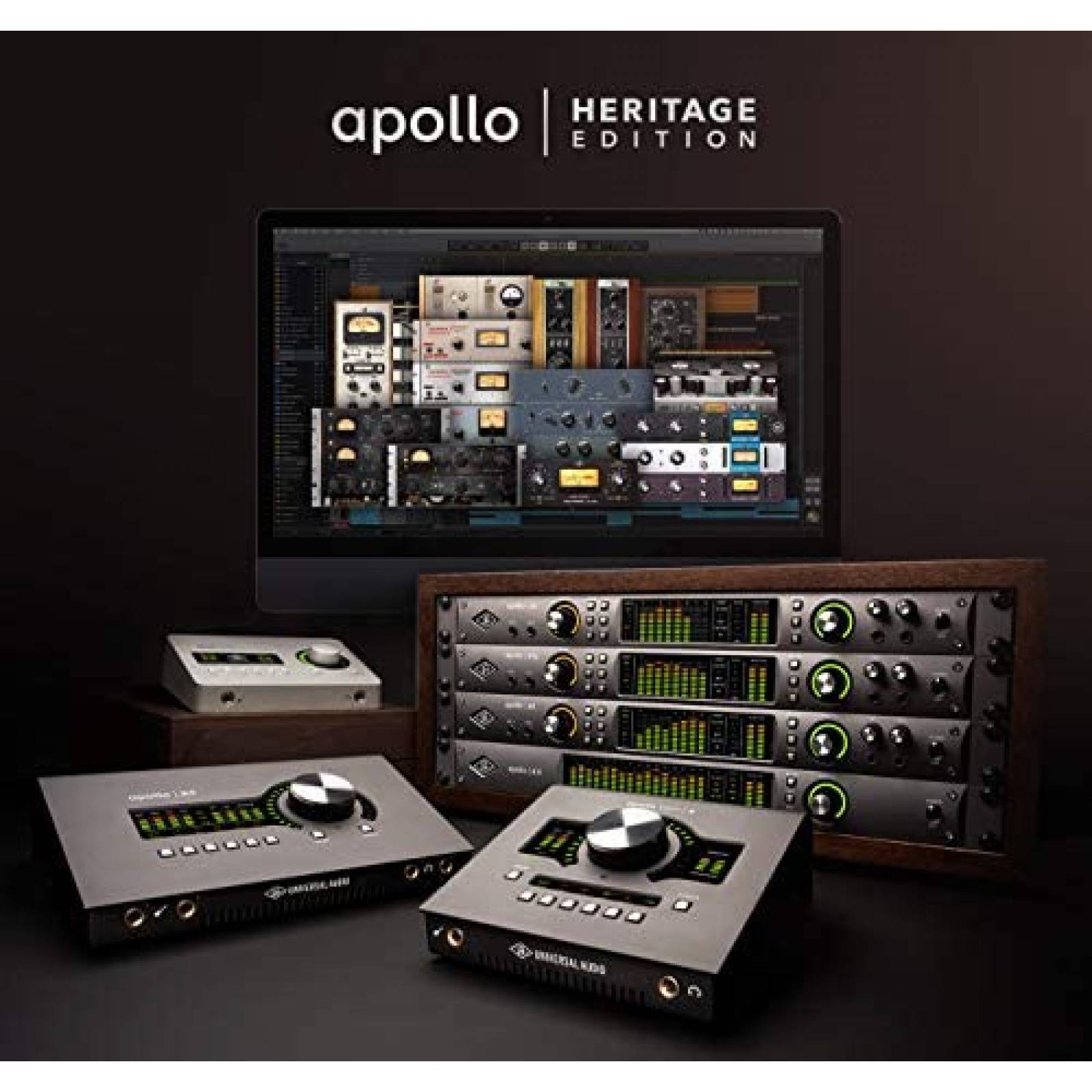 Interfaz de Audio Universal Audio Apollo x4 8 Canales -Gris
