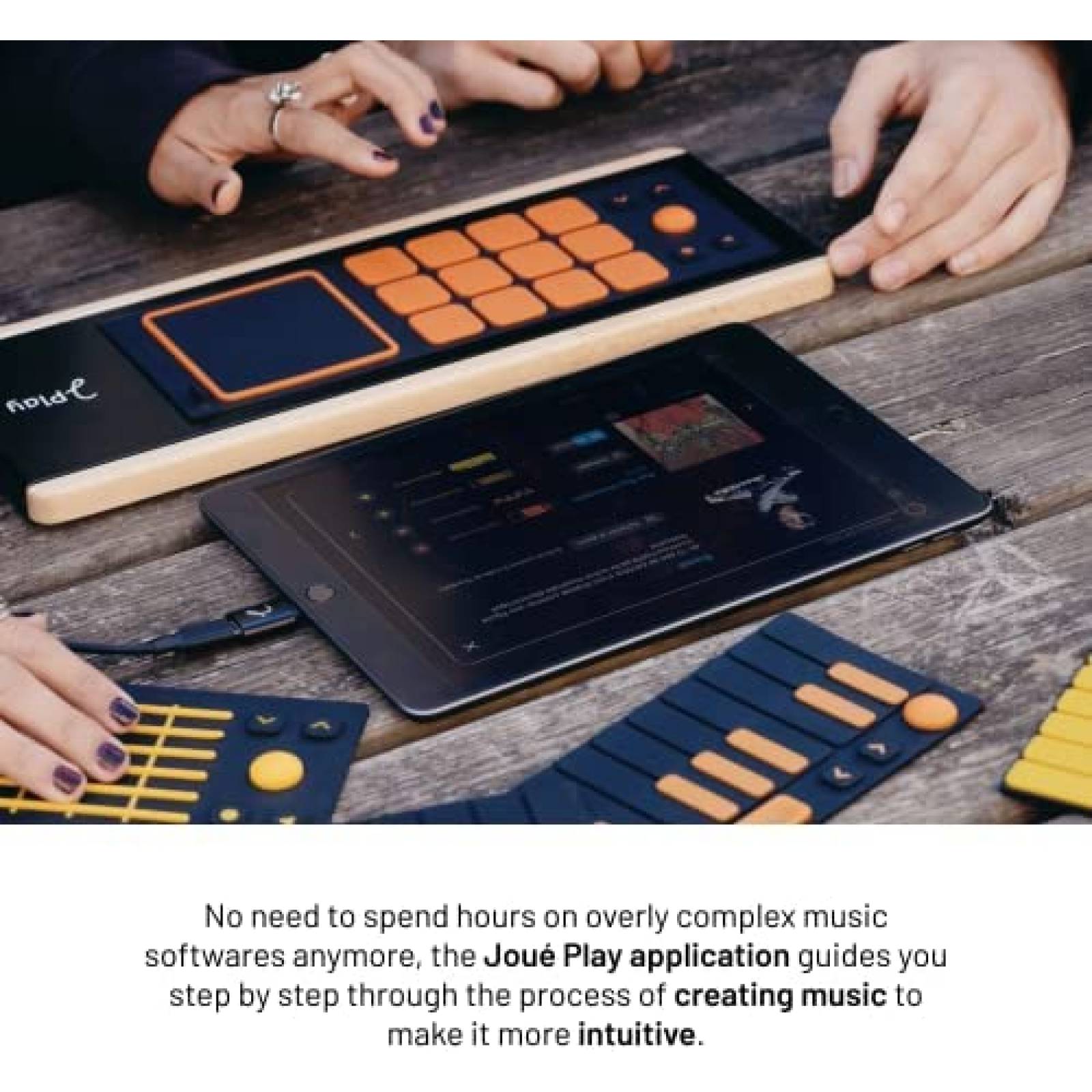 Instrumento Digital Joue Play 4 en 1 Portatil -Fuego