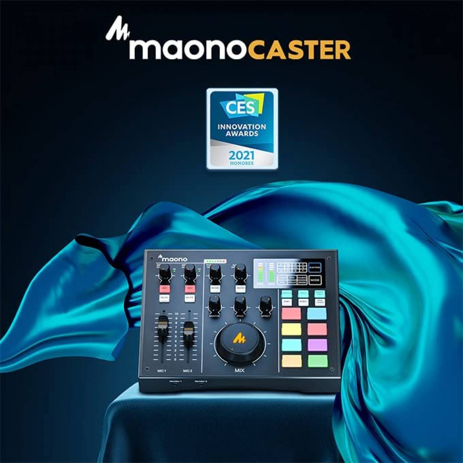 Interfaz de Audio Maonocaster AM100 K0 con Mezcladora de DJ