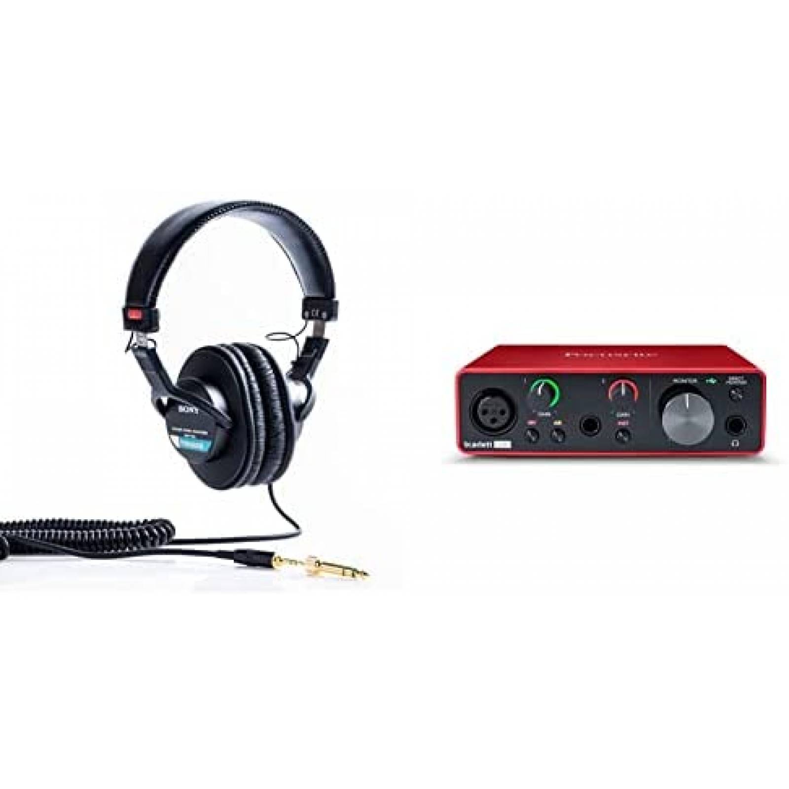 Auriculares Profesionales Sony MDR7506 Interfaz de Audio USB