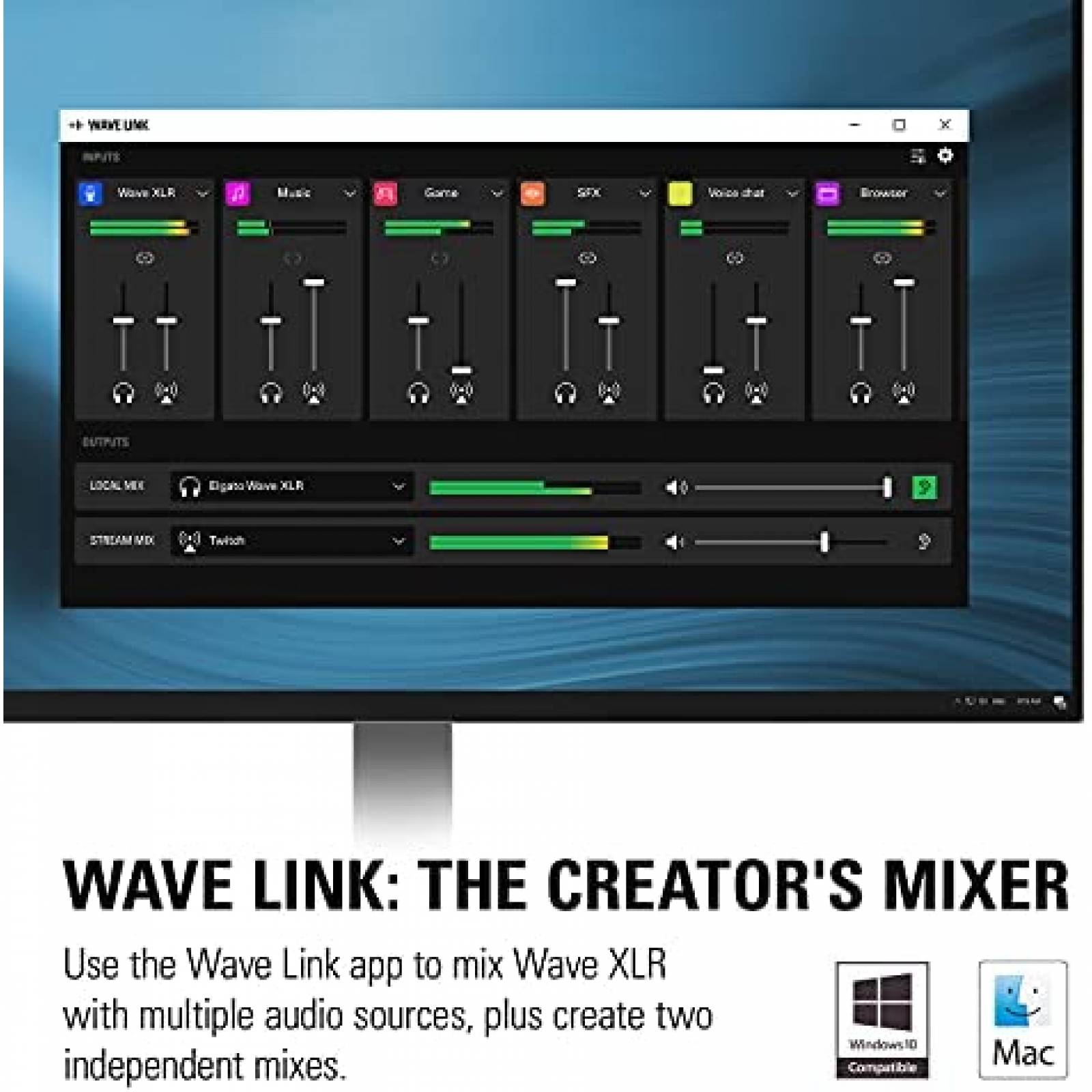 Interfaz de Audio Elgato Elgato Multicompatibilidad -Negro