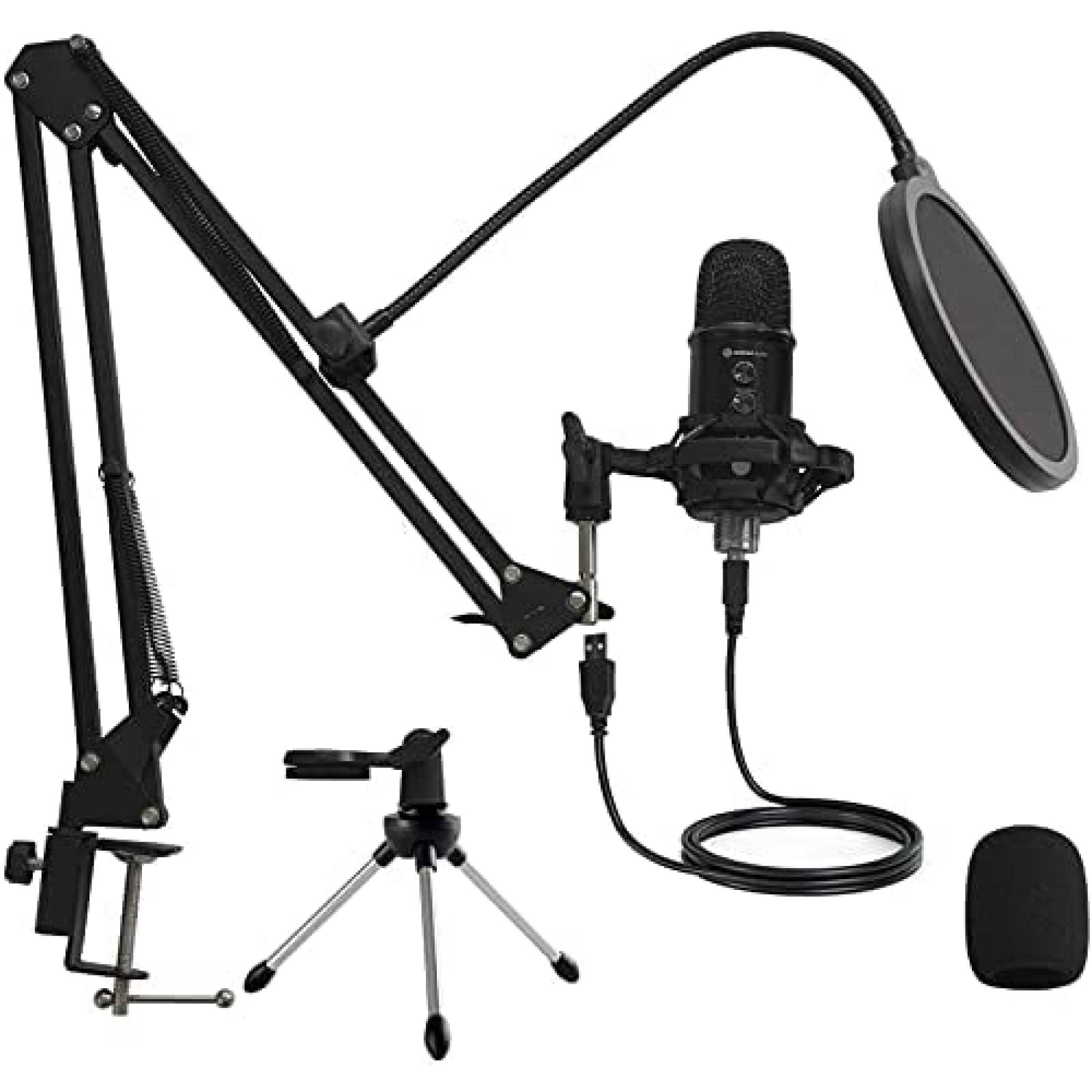 Teclado MIDI Arturia Minilab MKII con Mic. y Soporte -Negro