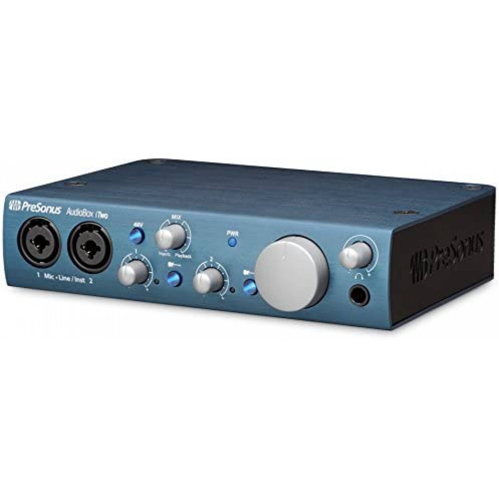 Interfaz de Audio PreSonus USB/Ipad Con Software DAW -Azul