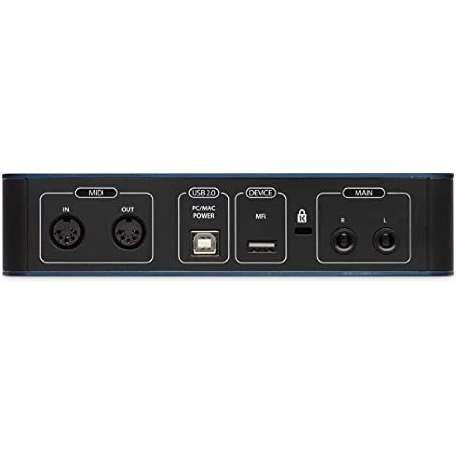 Interfaz de Audio PreSonus USB/Ipad Con Software DAW -Azul