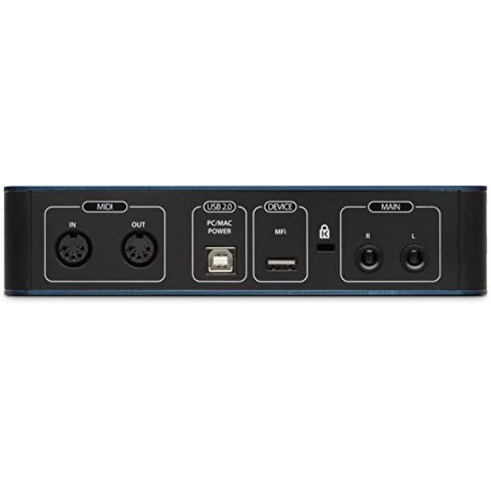 Interfaz de Audio PreSonus USB/Ipad Con Software DAW -Azul