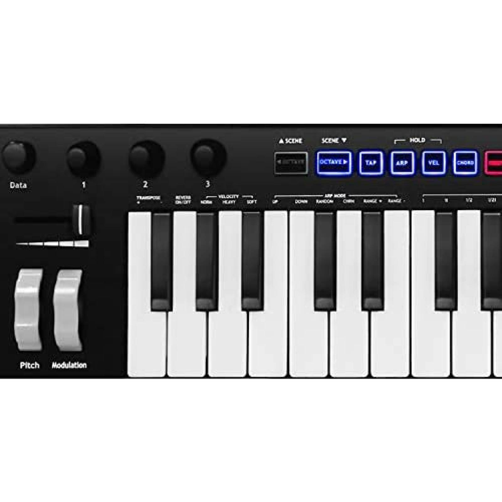 Controlador MIDI midiplus AKM322 de 32 Teclas -Negro