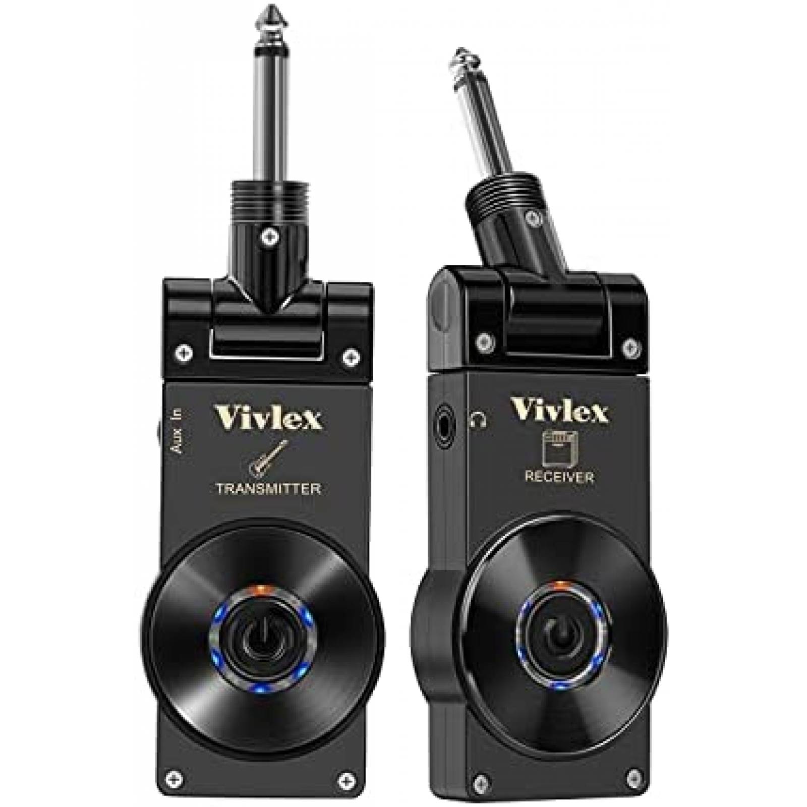 Sistema inalambrico de guitarra Vivlex transmisor y receptor