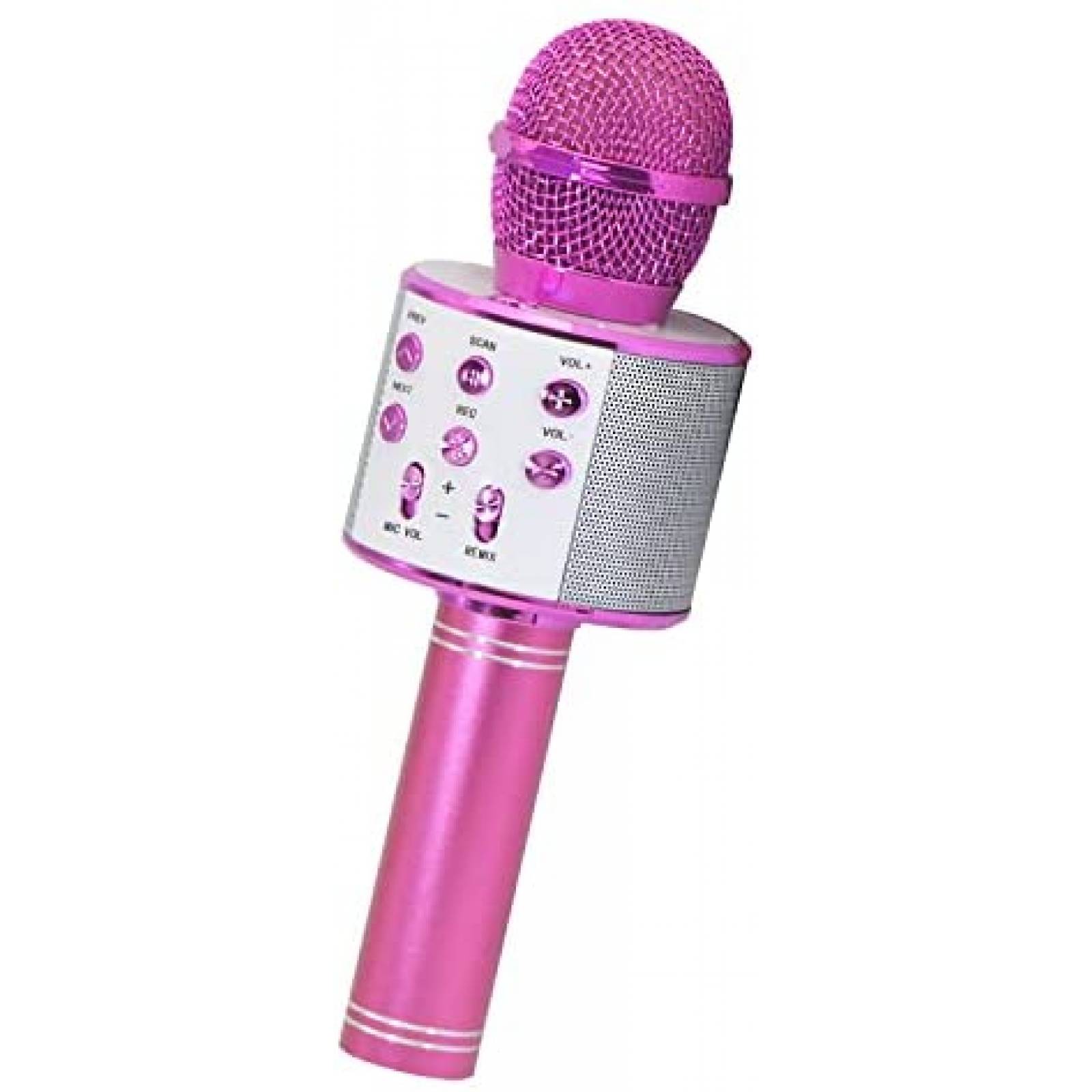 MIcrofono Bluetooth Keyian de Karaoke para Niños -Rosa