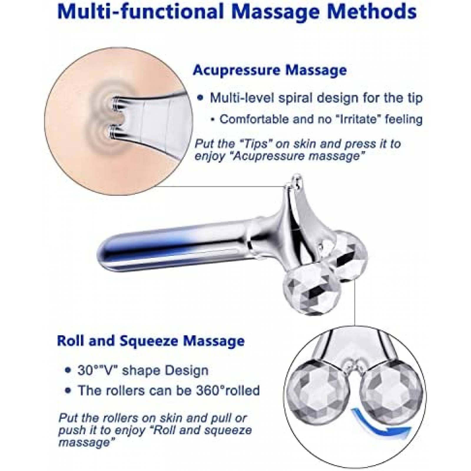 Masajeador de Microcorriente Flyhorse para Cara y Cuello