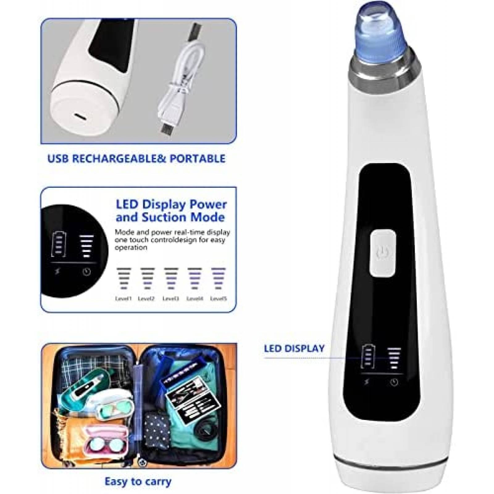 Removedor de Espinillas Clusata 4 Direfentes Cabezales