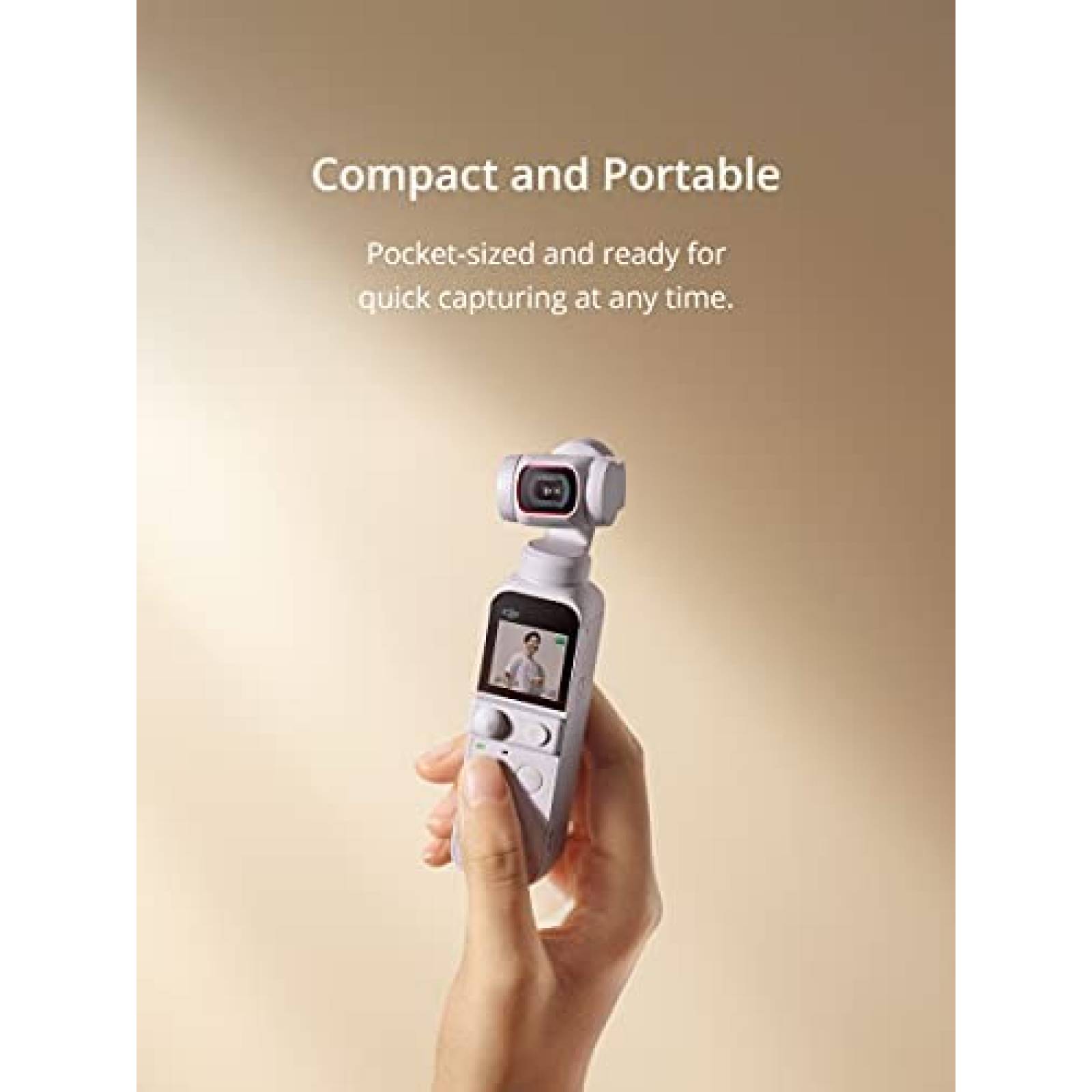 Kit Camara DJI Pocket 2 Vlogging 4k 64MP -Blanco