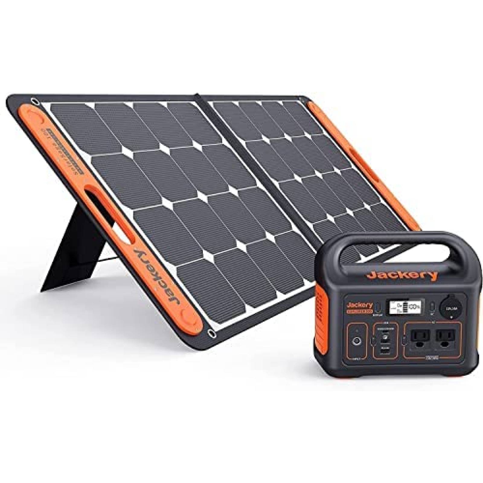 Alimentador Portatil Jackery de Energia Solar 300W -Negro