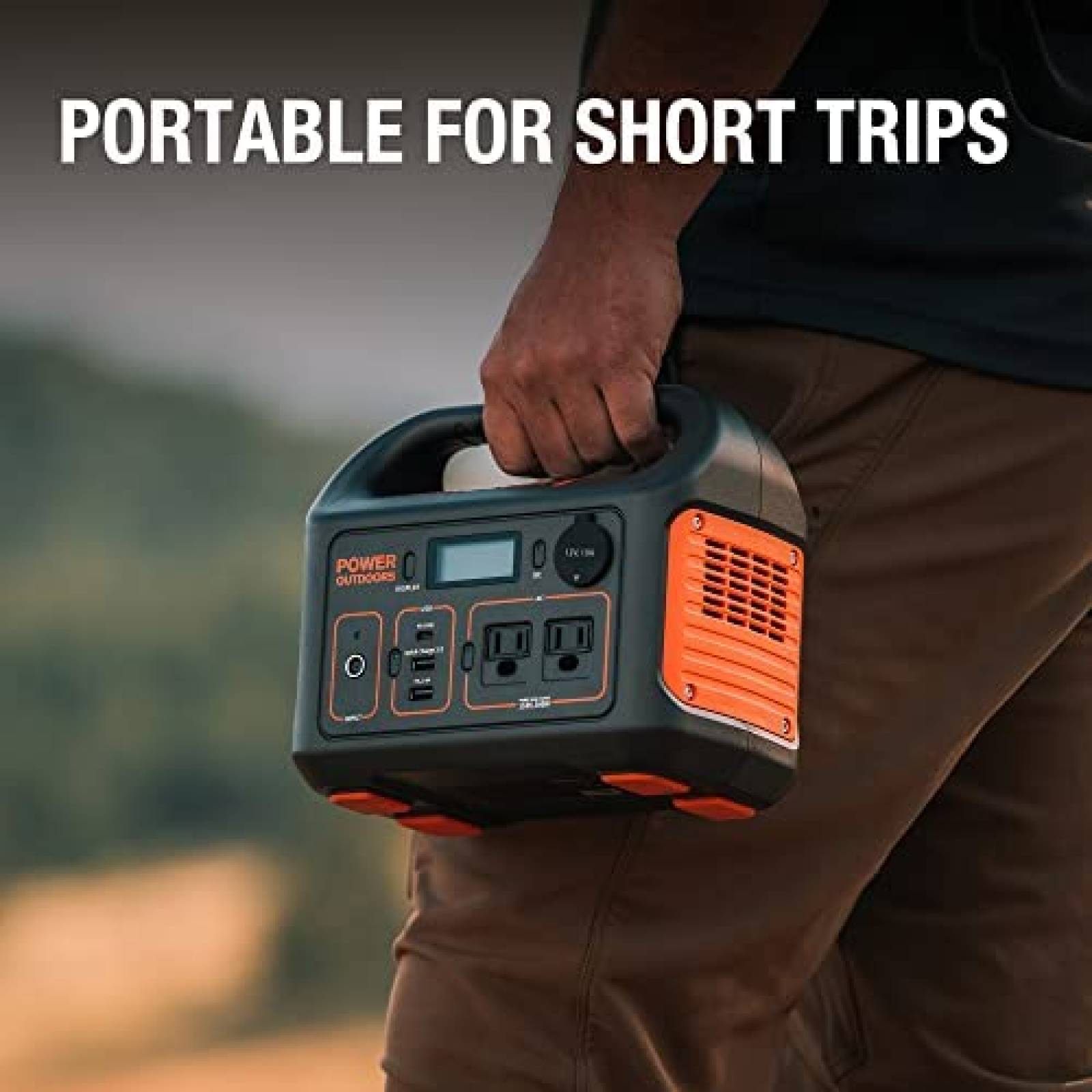 Alimentador Portatil Jackery de Energia Solar 300W -Negro