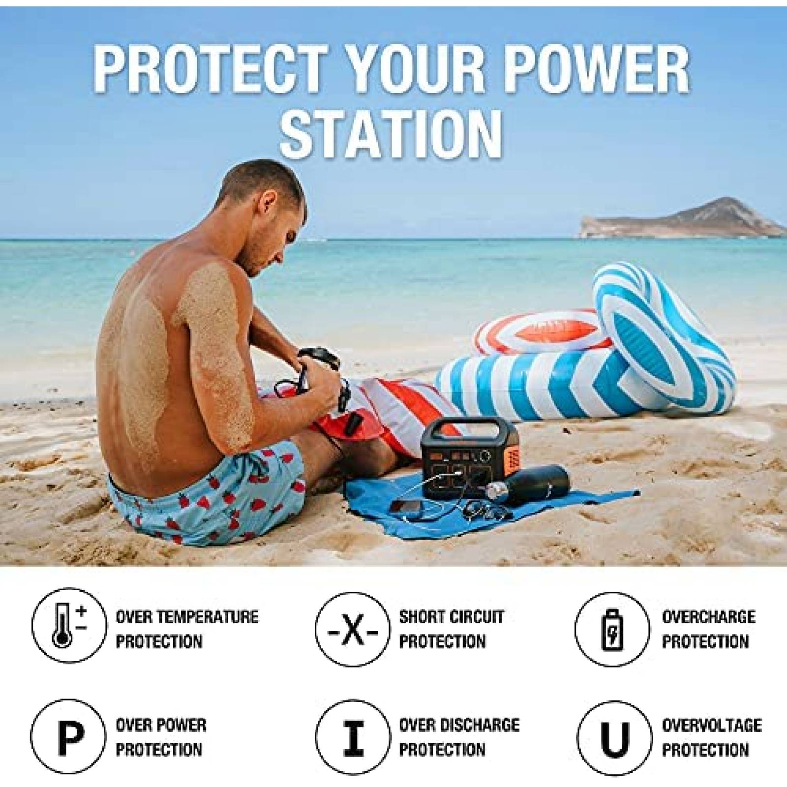 Estacion Poder Portatil Jackery Explorer 240 240Wh Generador