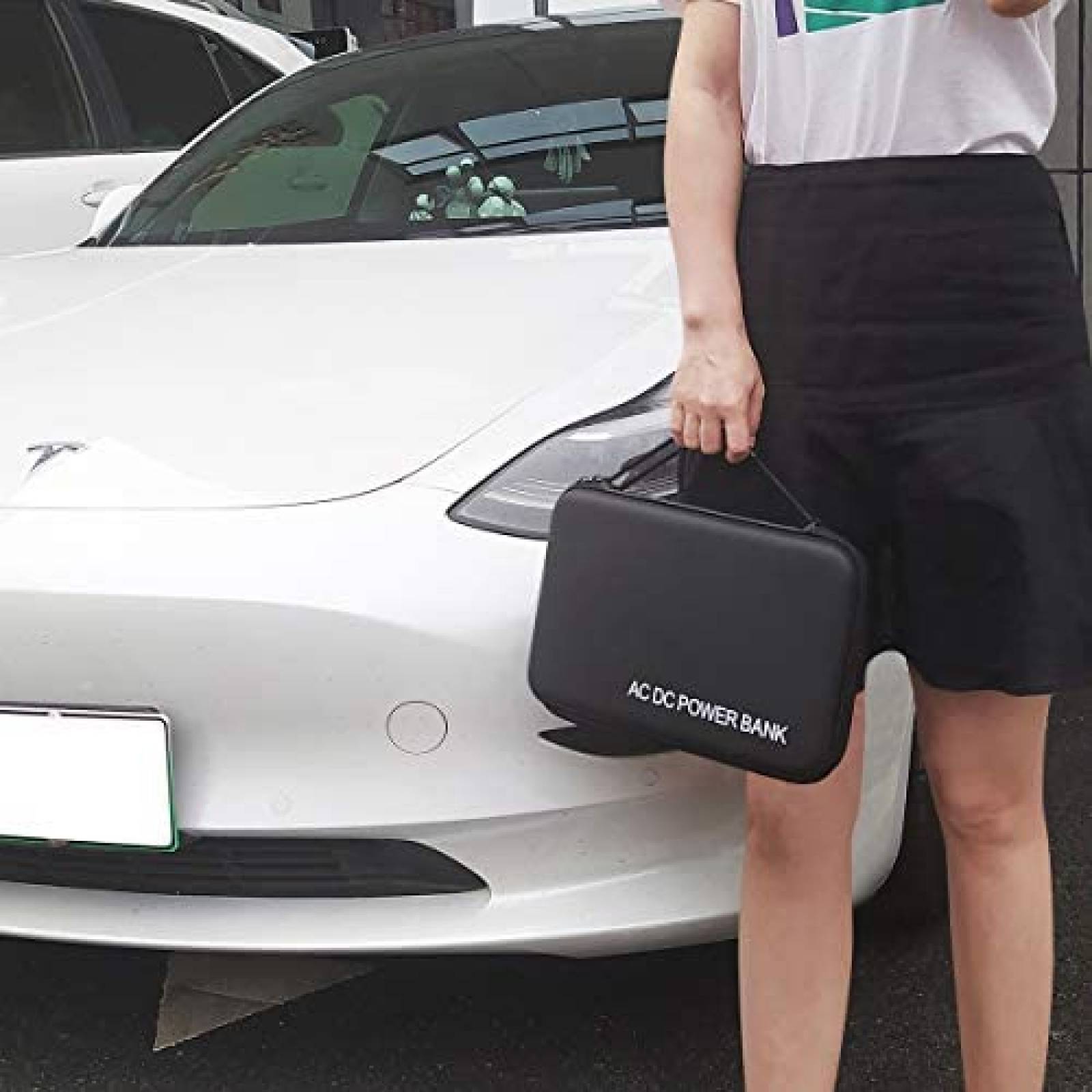 Alimentador Portatil Powkey de 39600mAh/200W/146Wh -Negro