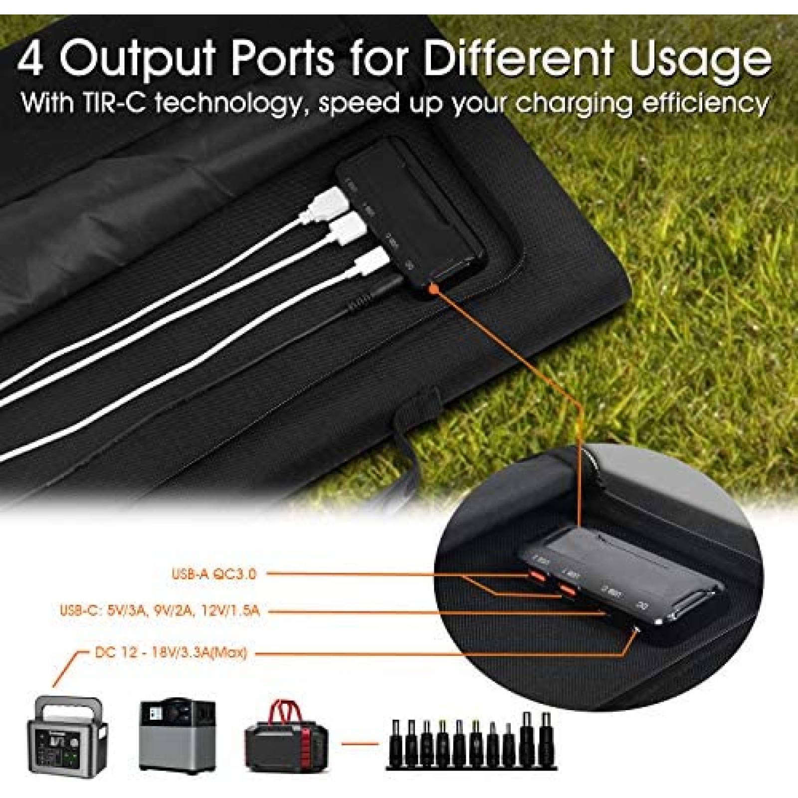 Alimentador Portatil Powkey de 39600mAh/200W/146Wh -Negro