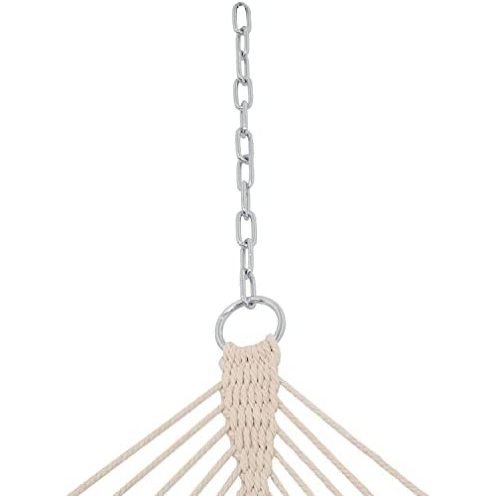 Hamaca Pegable Sunnydaze Barras Esparcidoras de Bambu