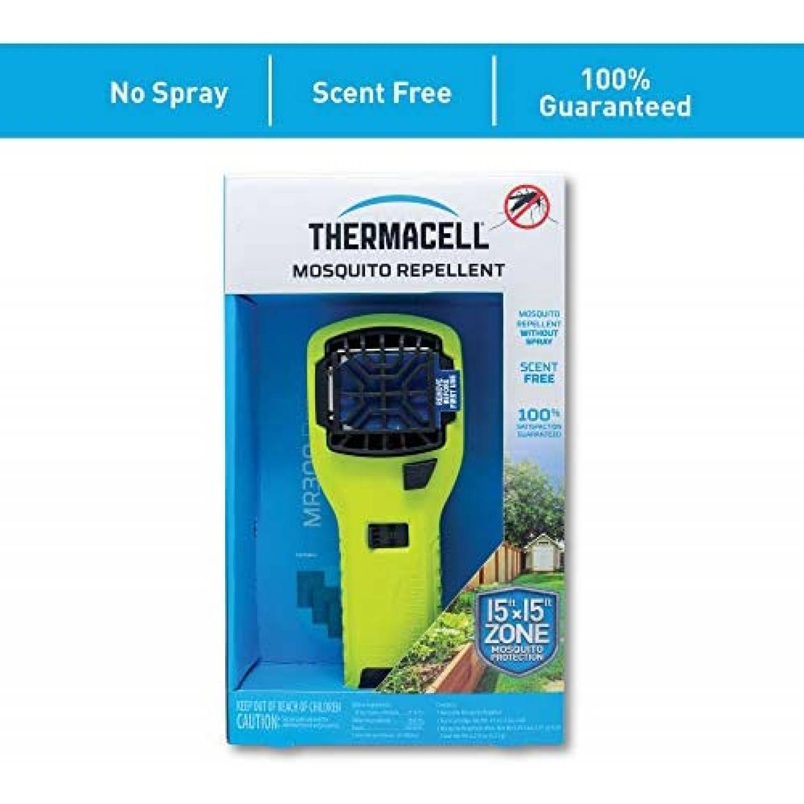 Repelente De Mosquitos Thermacell Larga Duracion -Negro