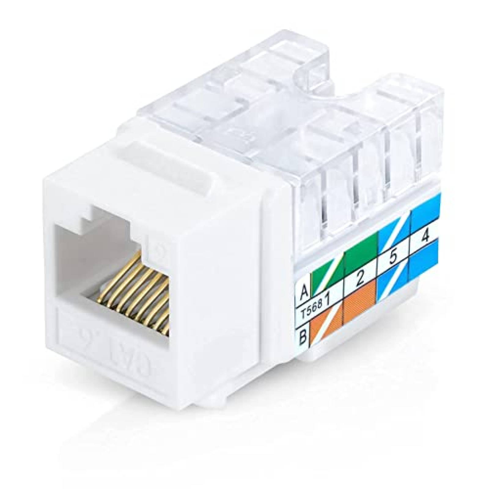 Pinza Ponchadora EMS Cat5e Conector Hembra RJ45 - Azul