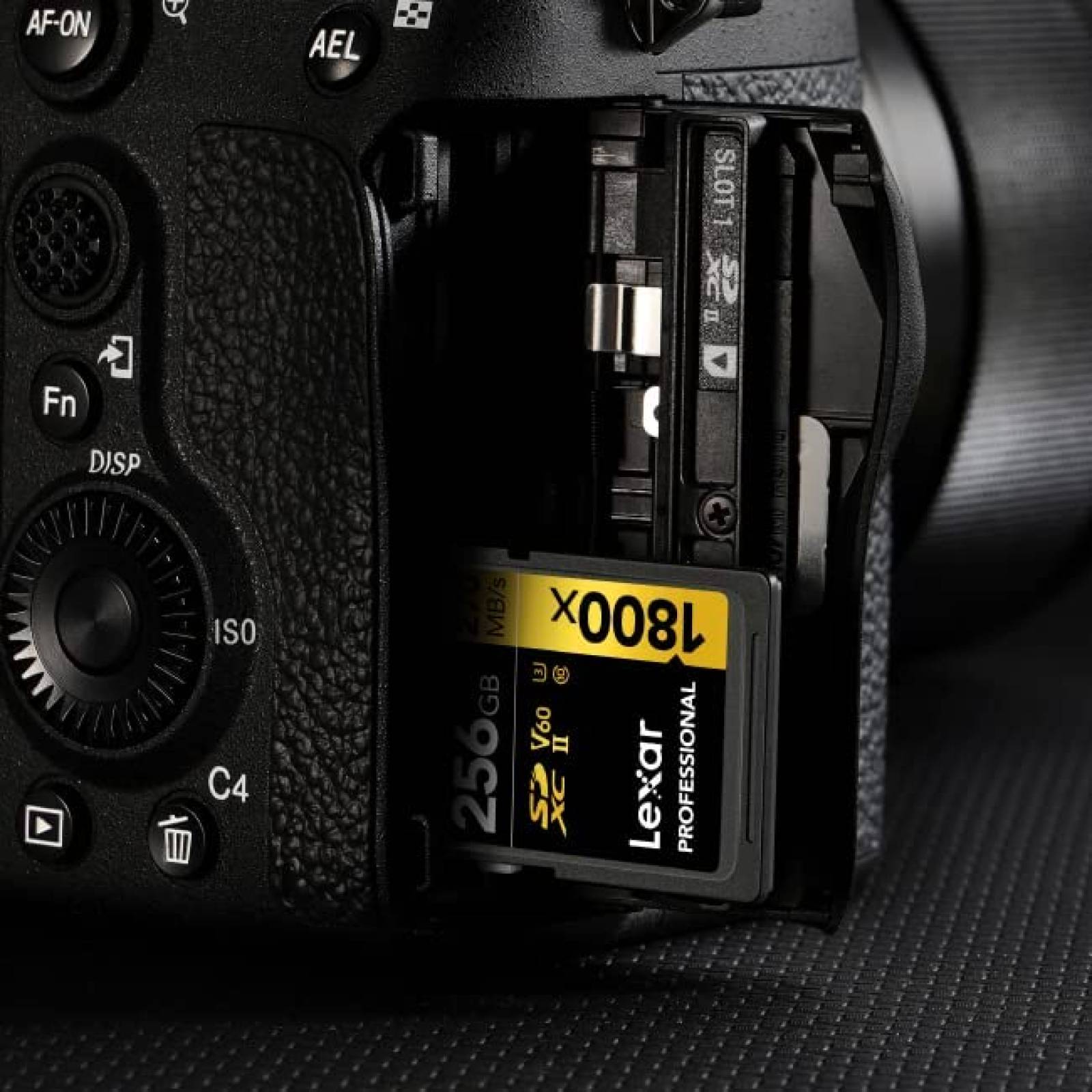 2 Tarjetas de Memoria Lexar 1800x SD 128GB 300MB/s -Negro