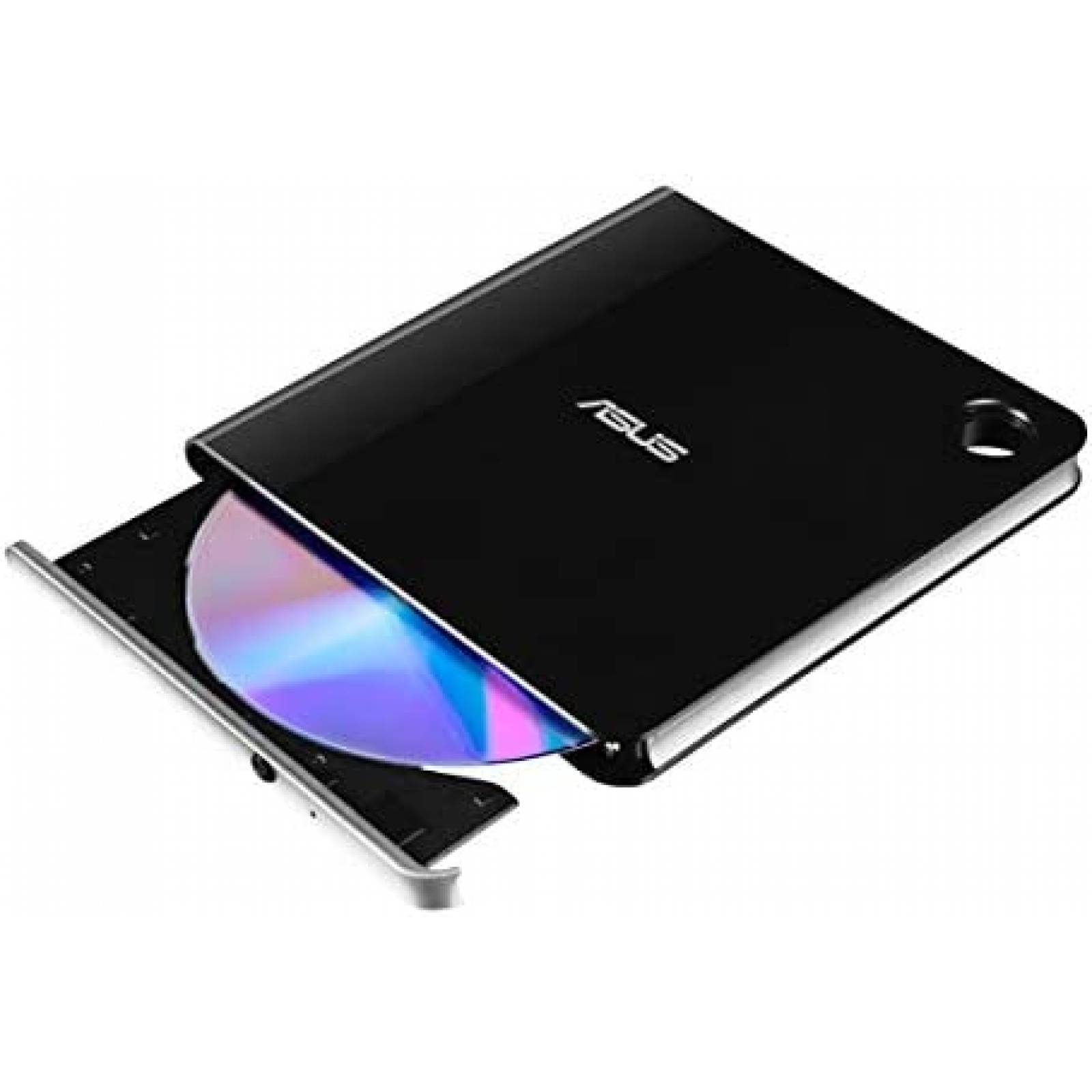 Unidad de Bluray Externa ASUS SBW-06D5H-U con Soporte M-Disc