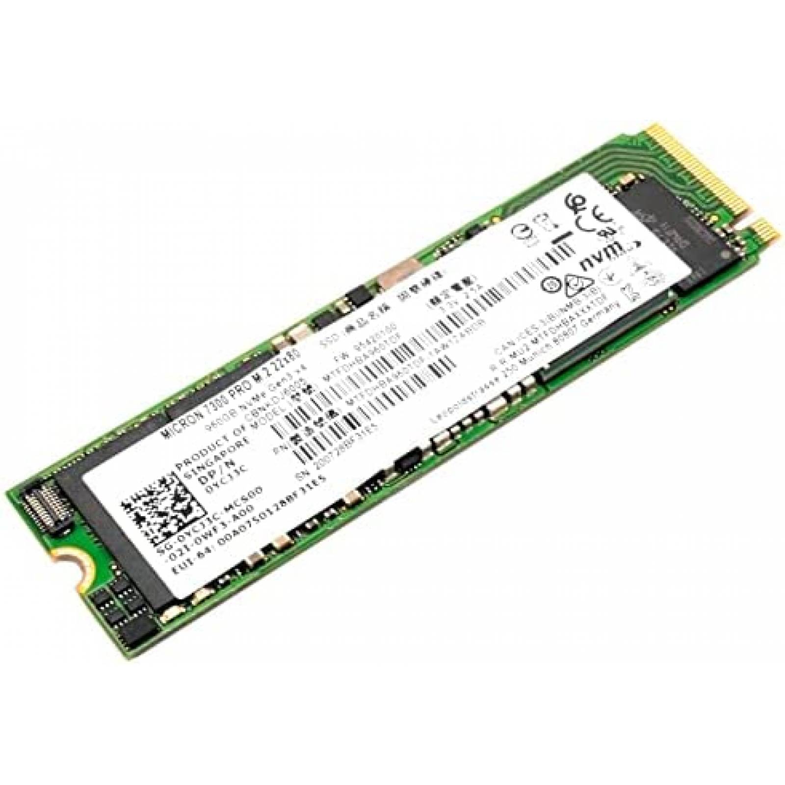 Disco Duro SSD Goapongs Dell Micron 7300 960GB NVMe M.2 2280