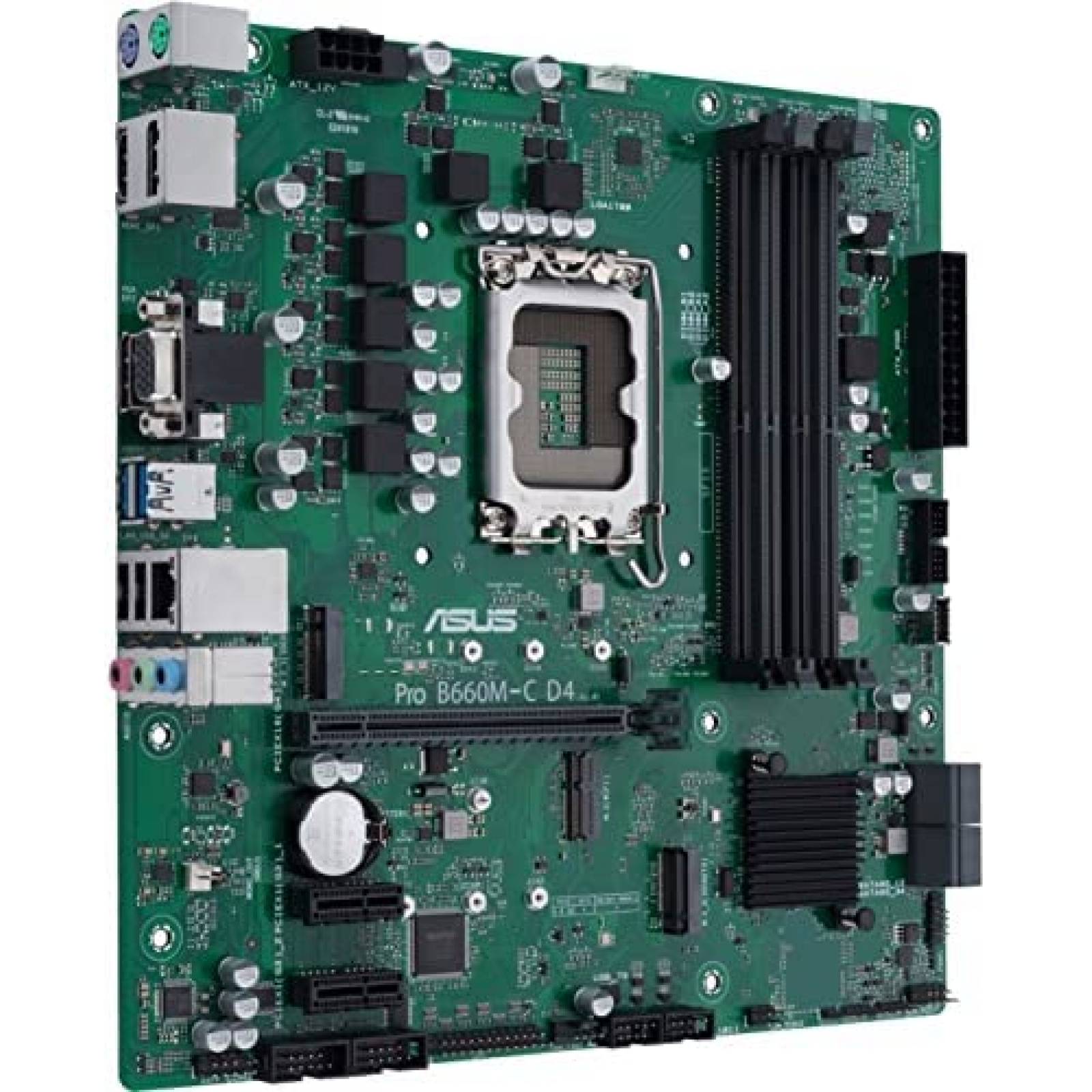 Tarjeta Madre CPU ASUS Intel Core DDR4, PCIe 4 -Verde