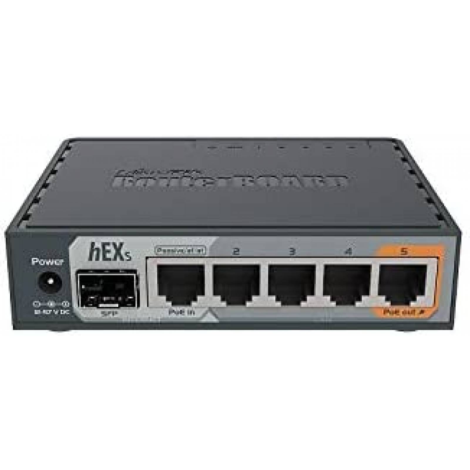 Router MikroTik RB760iGS hEX S Gigabit Ethernet SFP -Negro