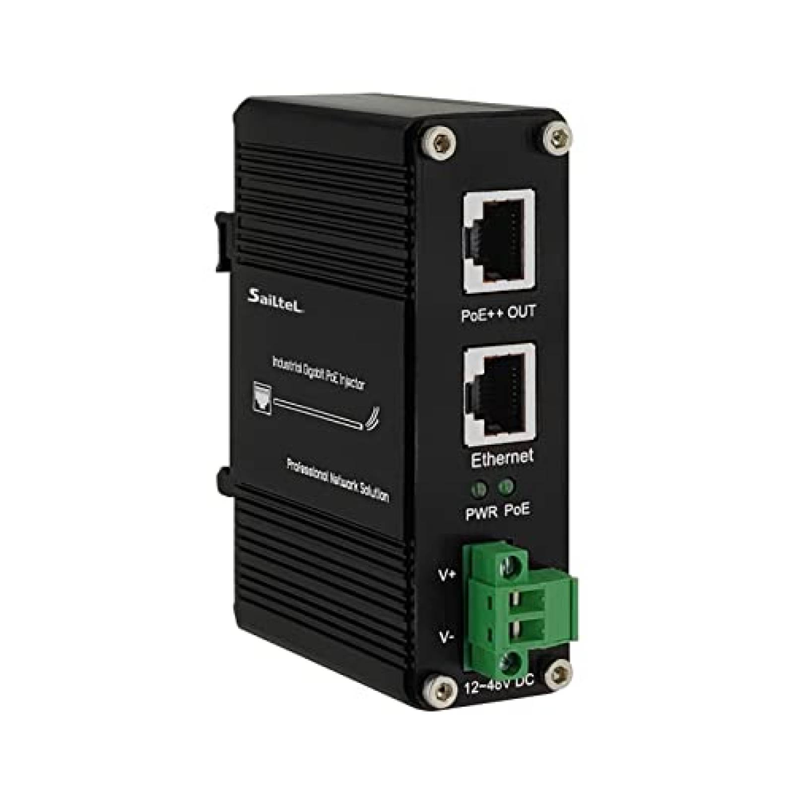 Switch SaiLteL Inyector 95W Gigabit PoE IEEE 802.3at/802.3af