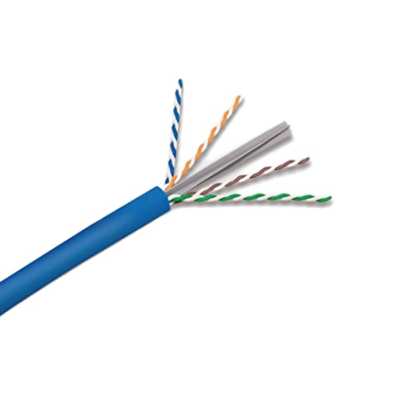 Kit Cable Ethernet Plenum Cat6A 99.9Mts + Herramientas -Neg